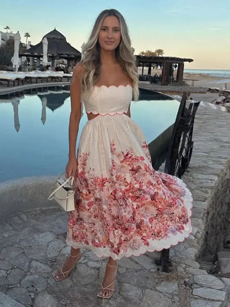 ANGEL FLORAL DRESS
