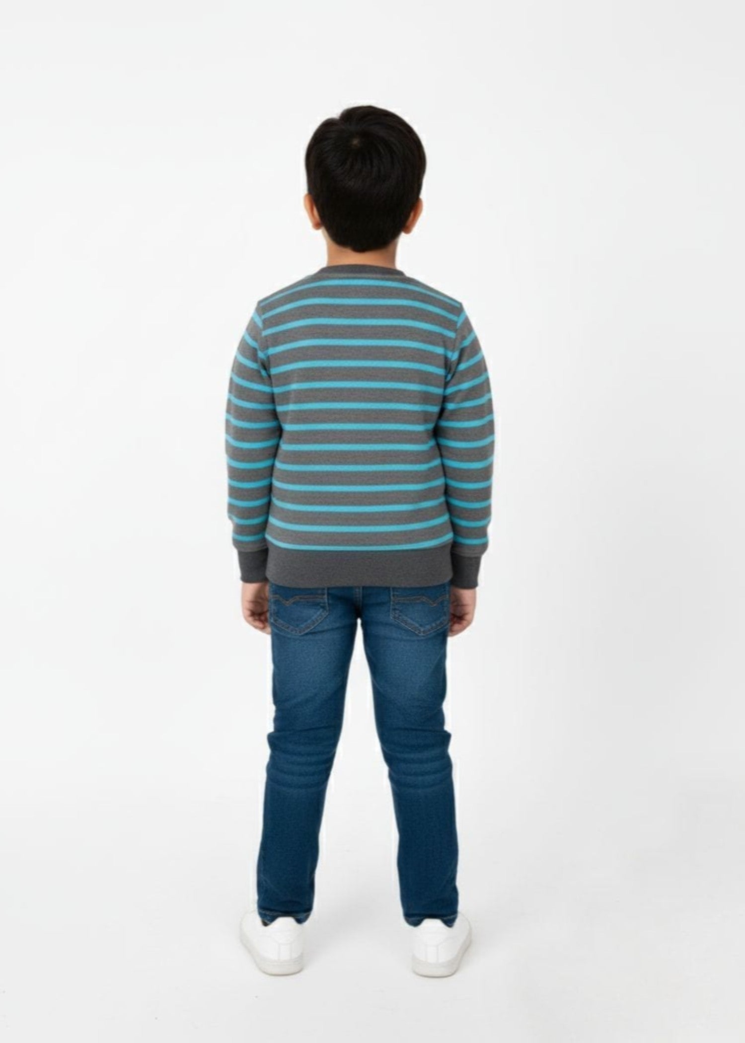 fleece Sweatshirt in Multi