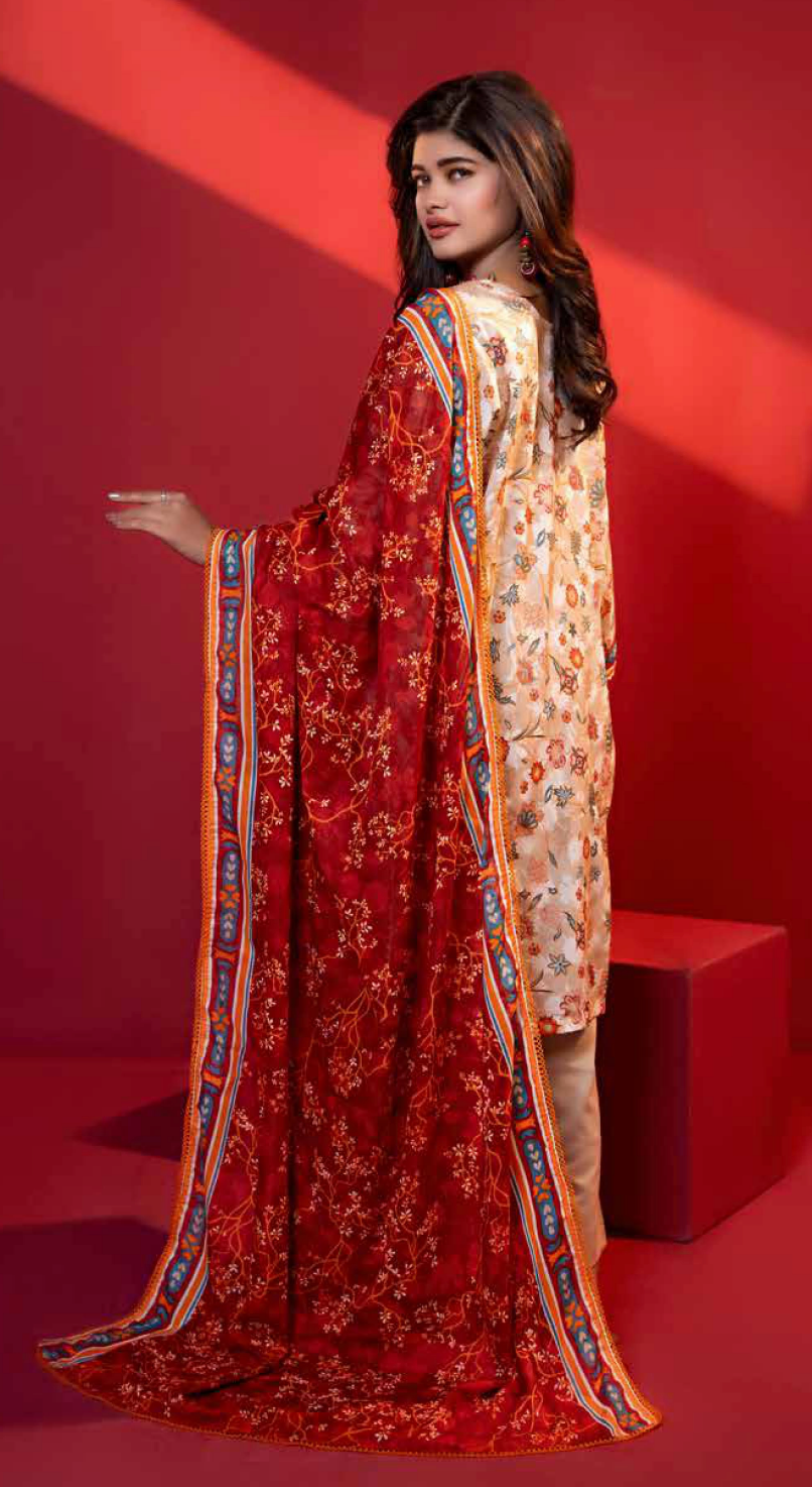 Printed Summer Lawn Drop 15 – 9