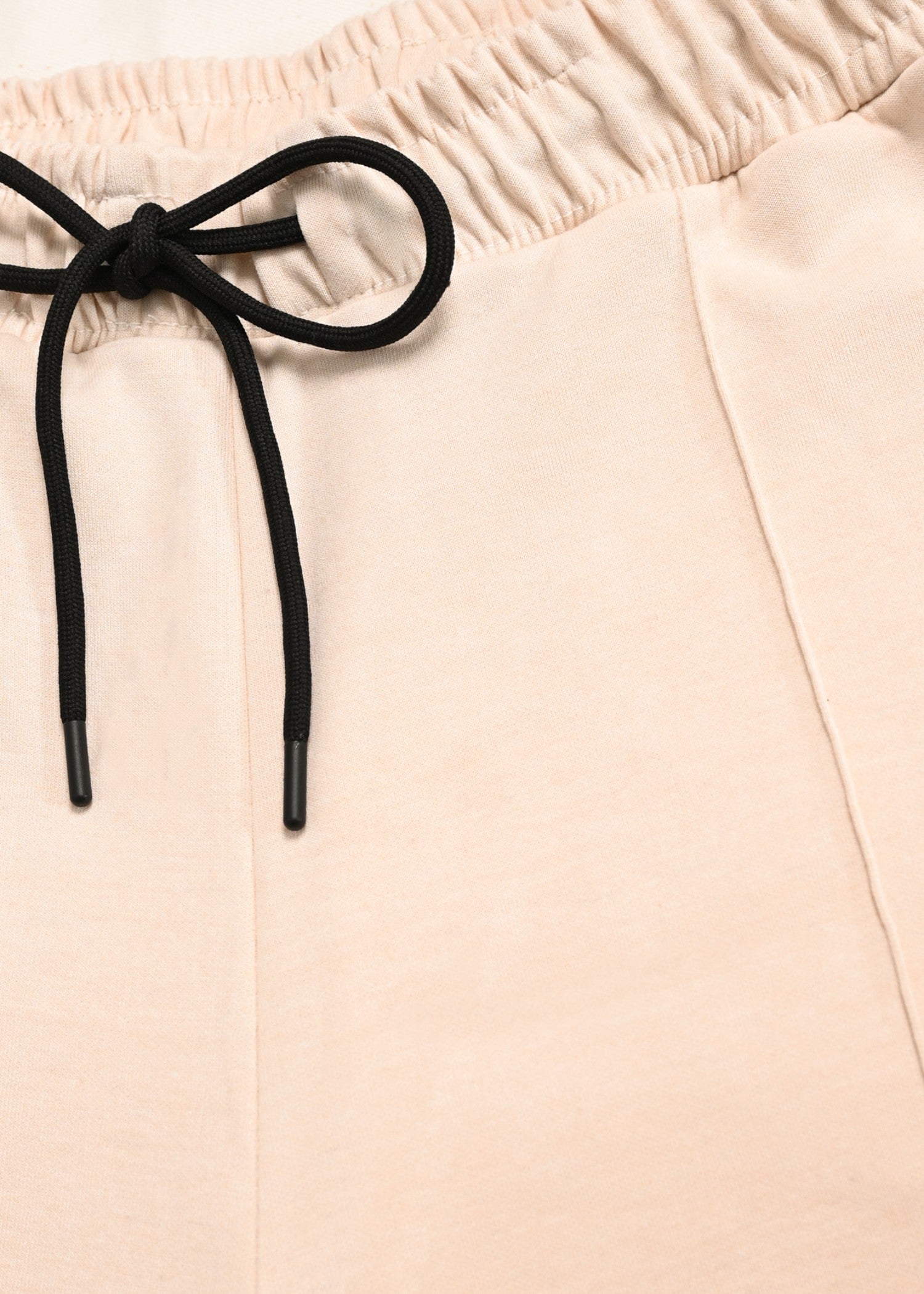 interlock knit Trousers in Off-white