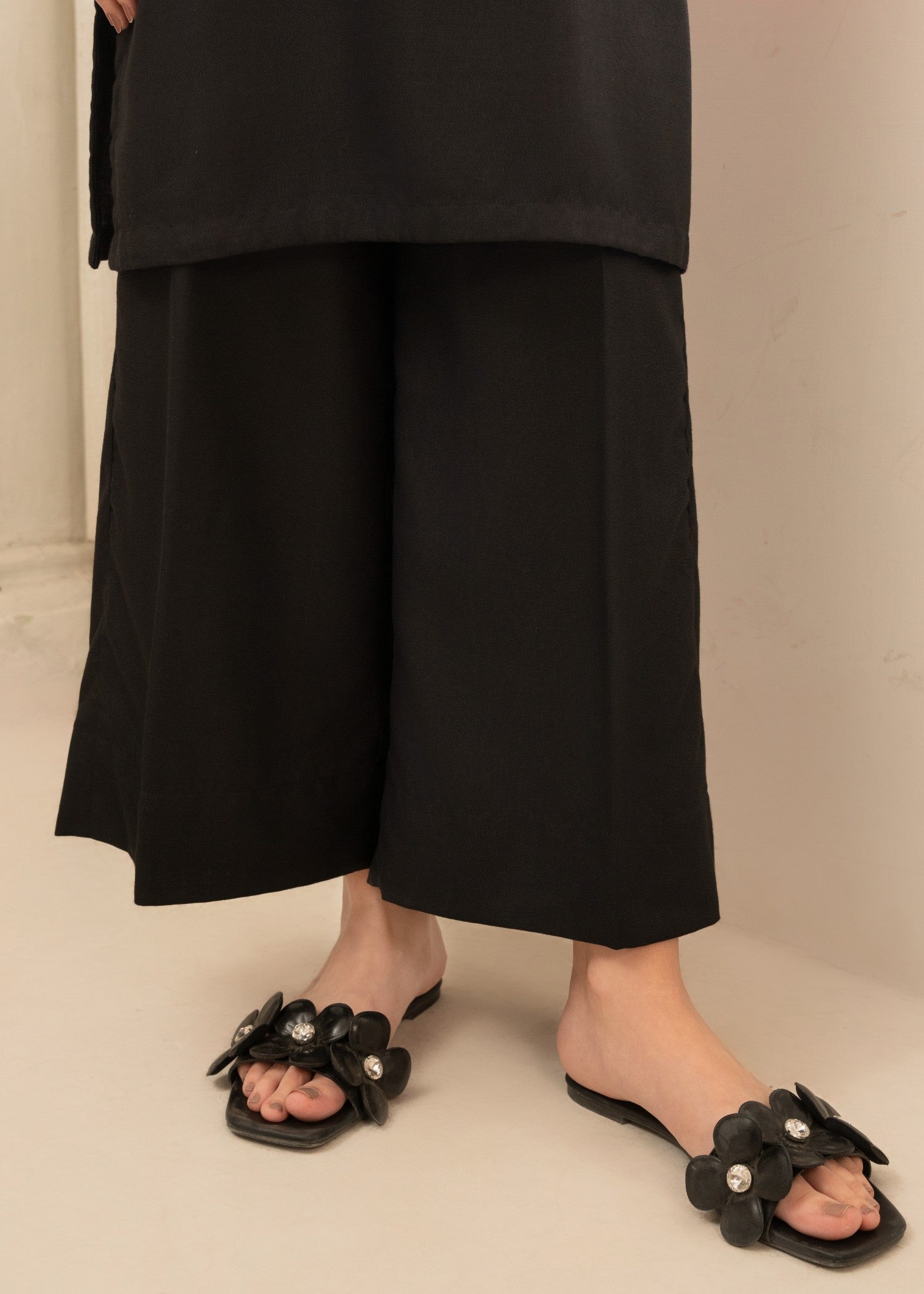 dhanak Co Ord Sets in Black