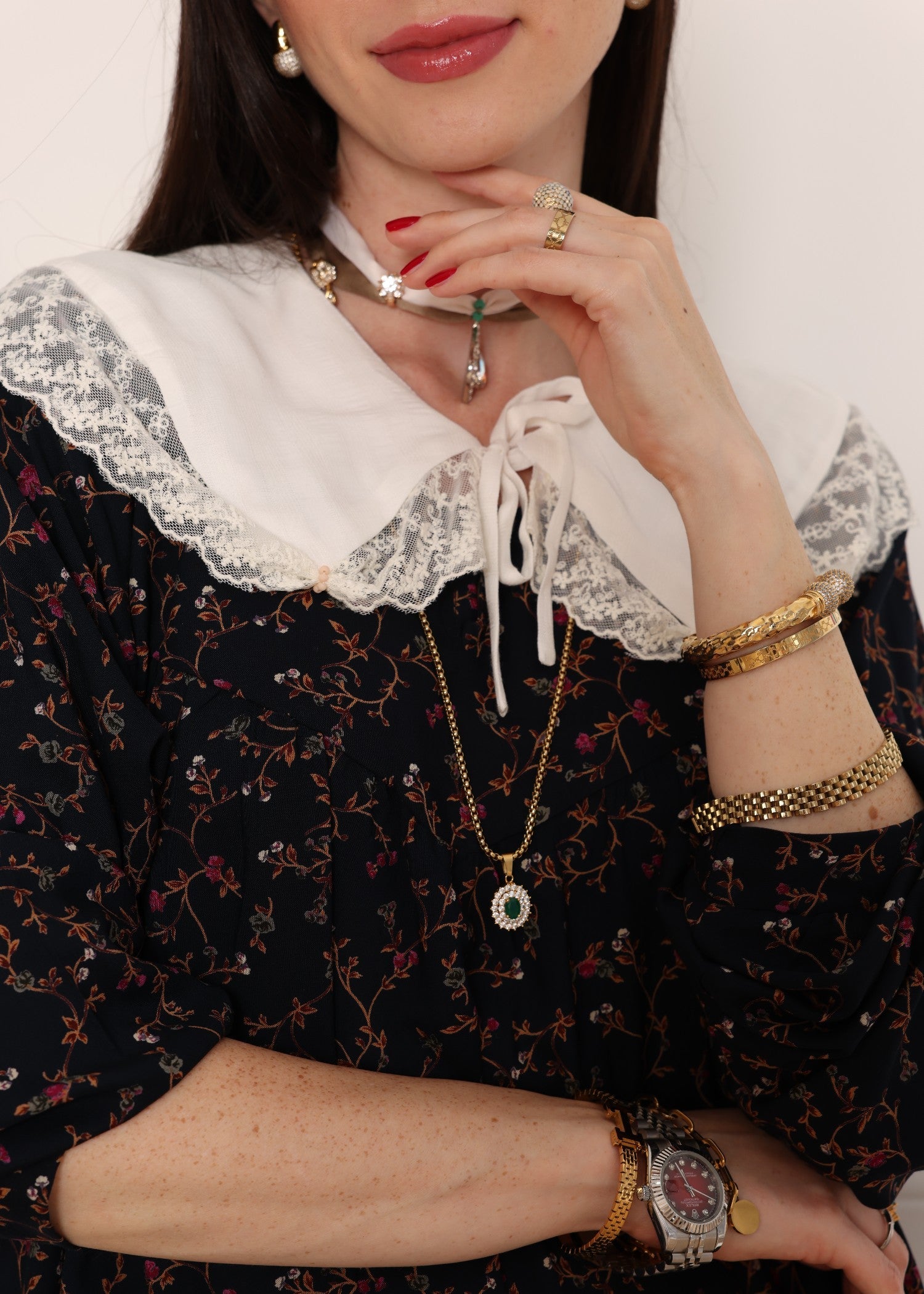 cotton Tunic in Black