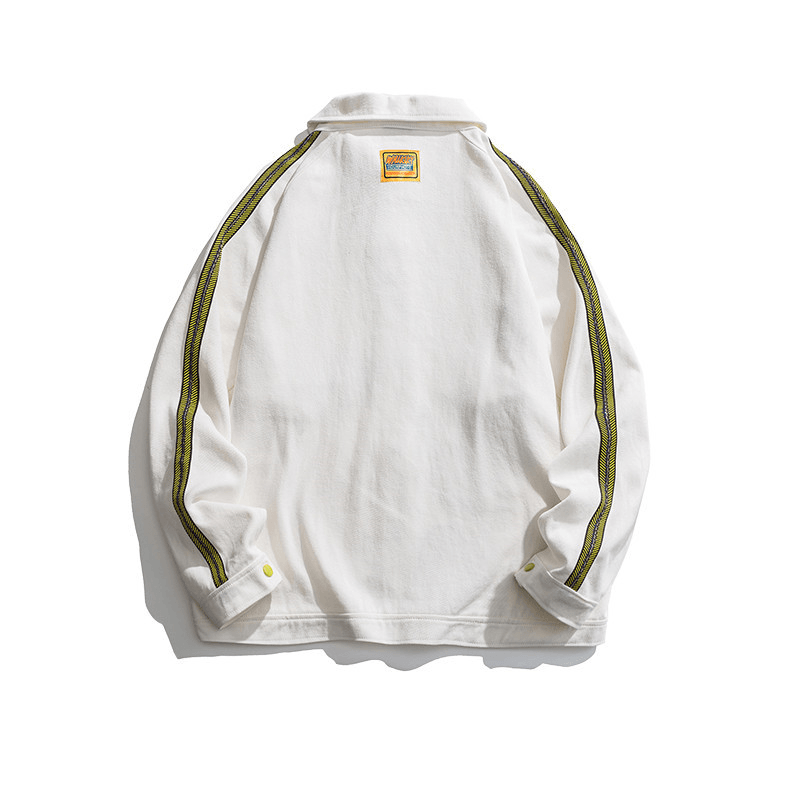 Patchwork Jacket Men'S and Women'S Autumn Couple Baseball Uniforms