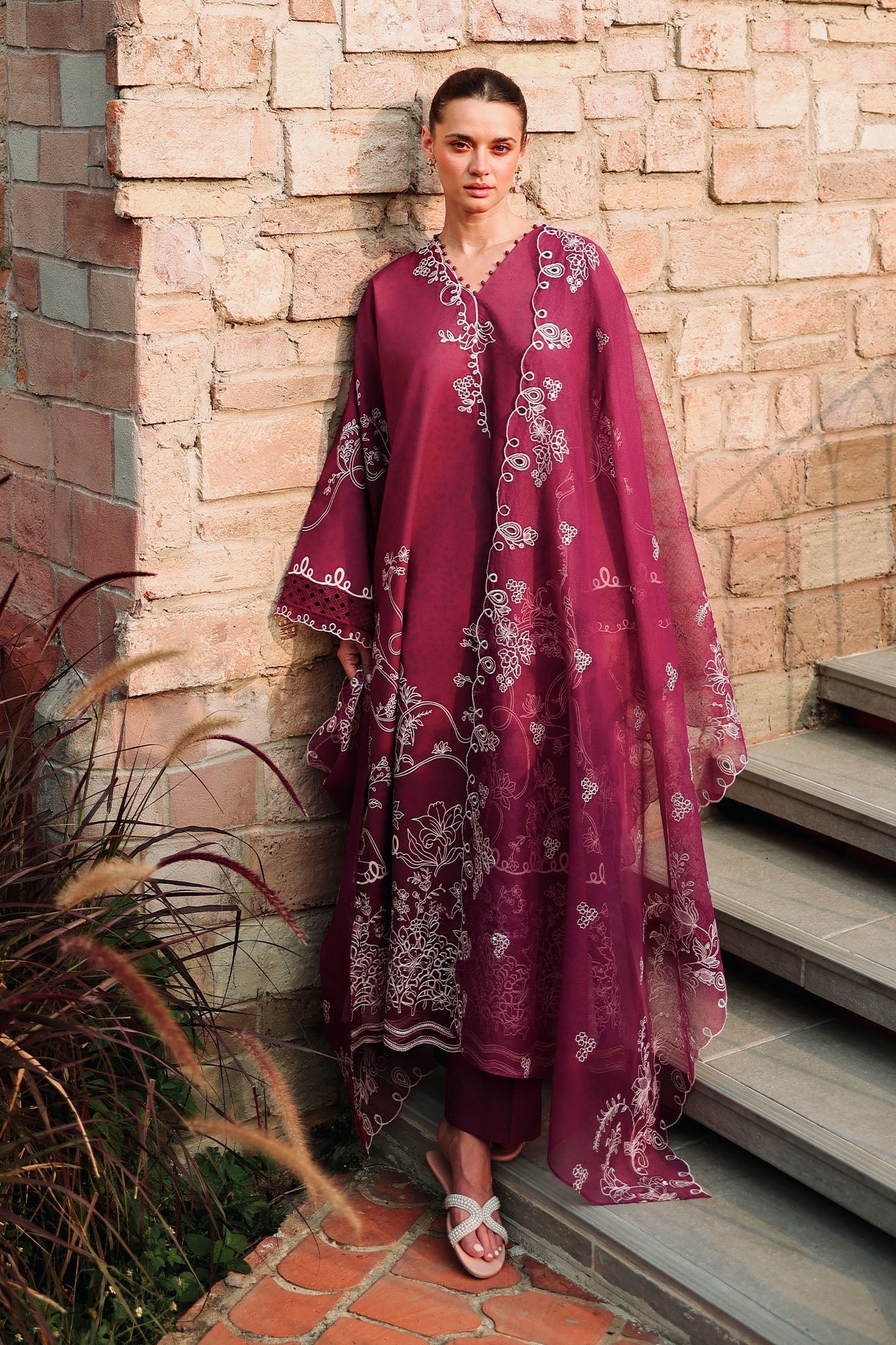 Eid Lawn Edit – Plum Essence
