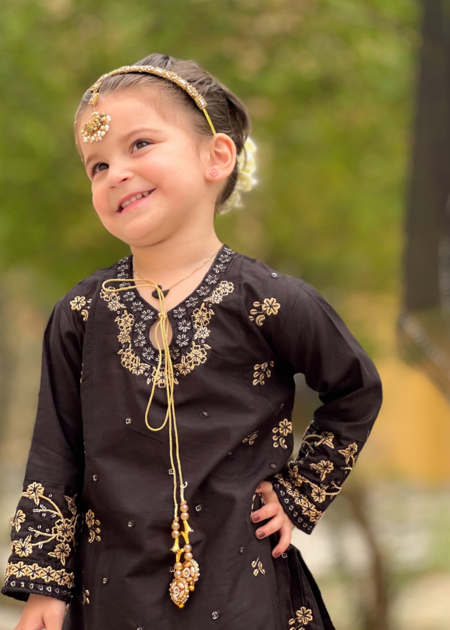 cotton Gharara in Pitch