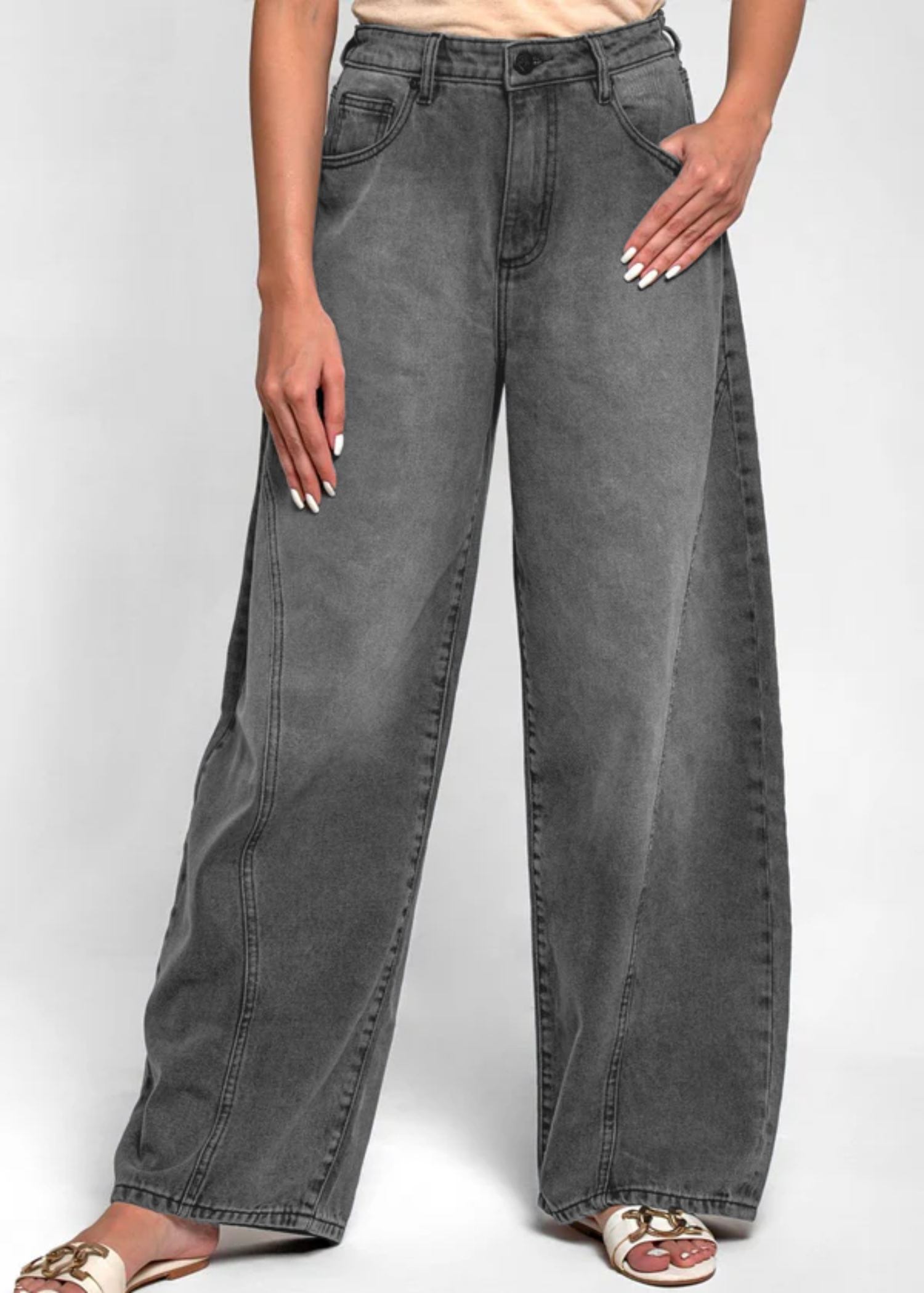 denim Jeans in Charcoal