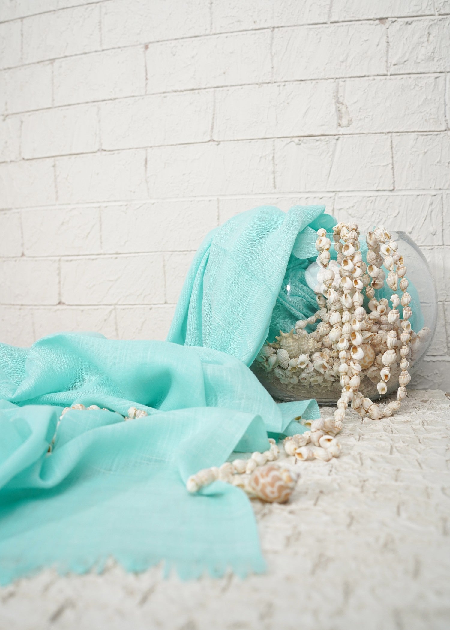 lawn Hijab in Light blue