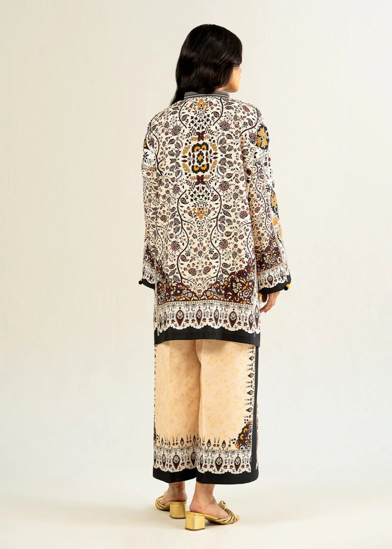 raw silk Co Ord Sets in Beige