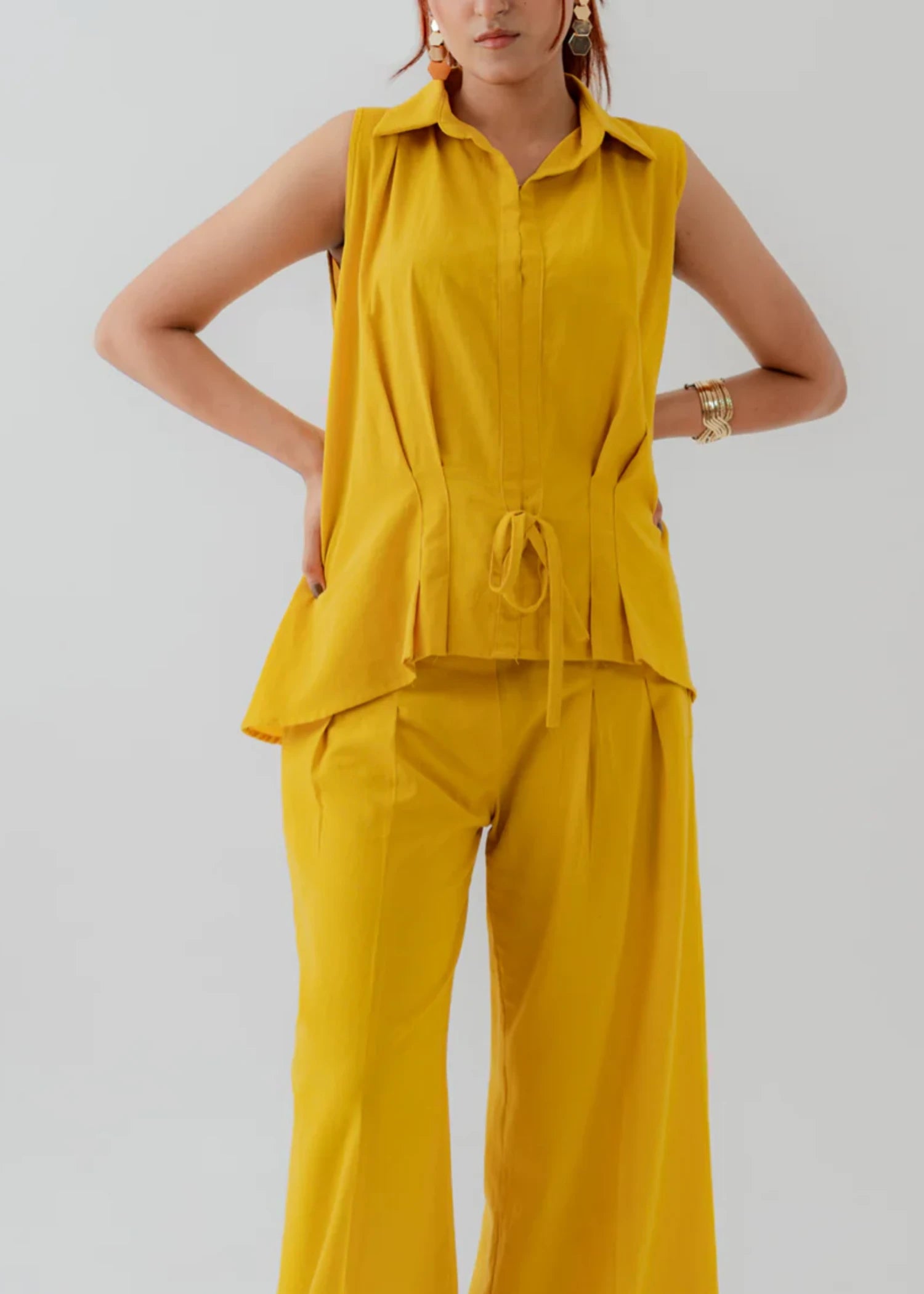 cotton Top in Yellow