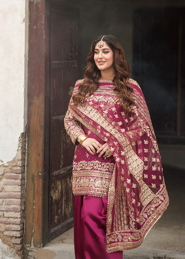 charmuse/shamooz Kurta Set in Magenta