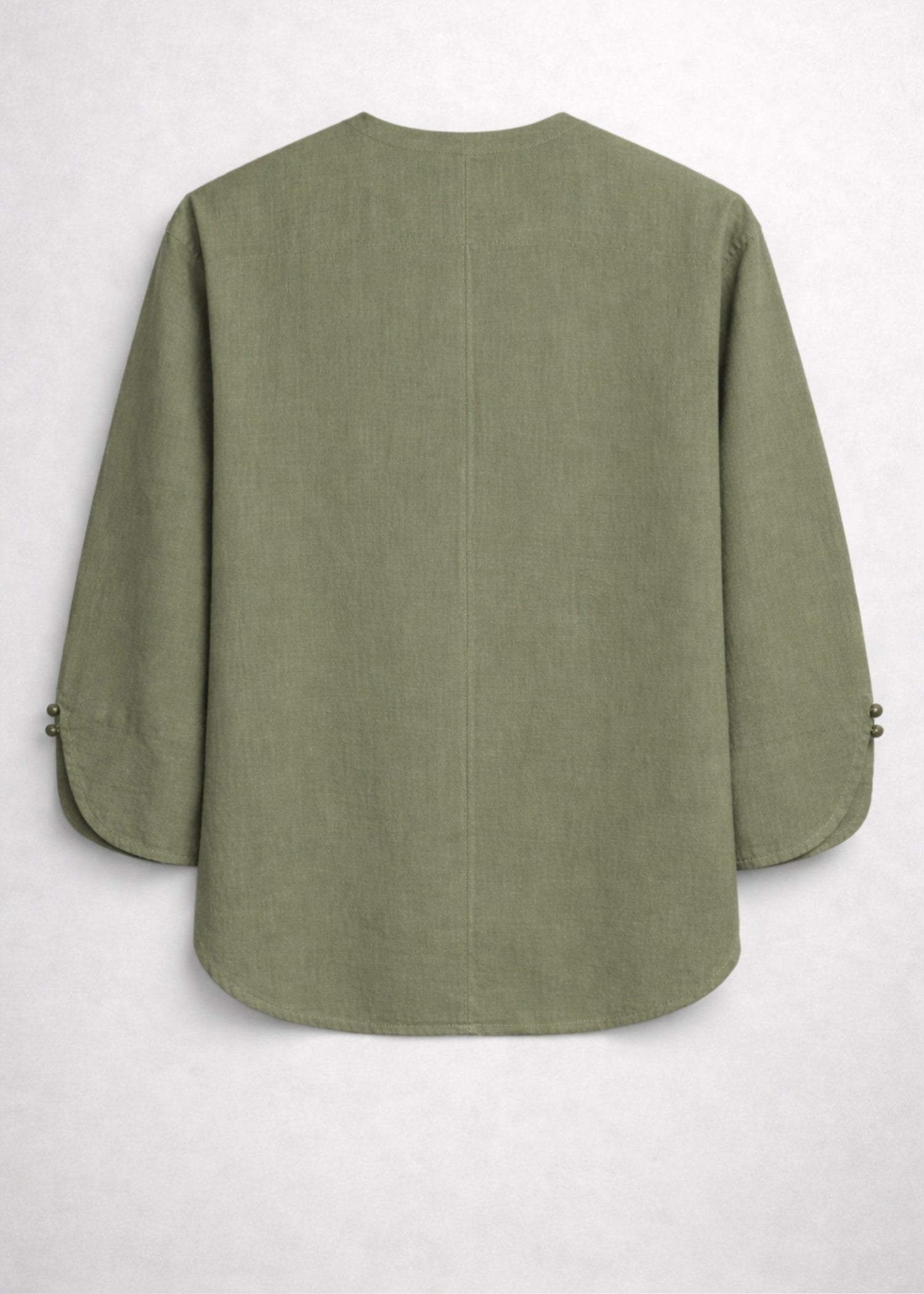 cotton linen Top in Sage green