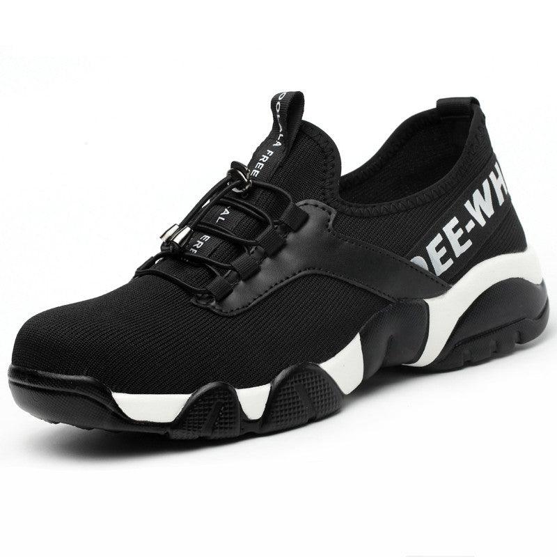 Men's Summer Breathable Large Mesh Labor Protective Shoes