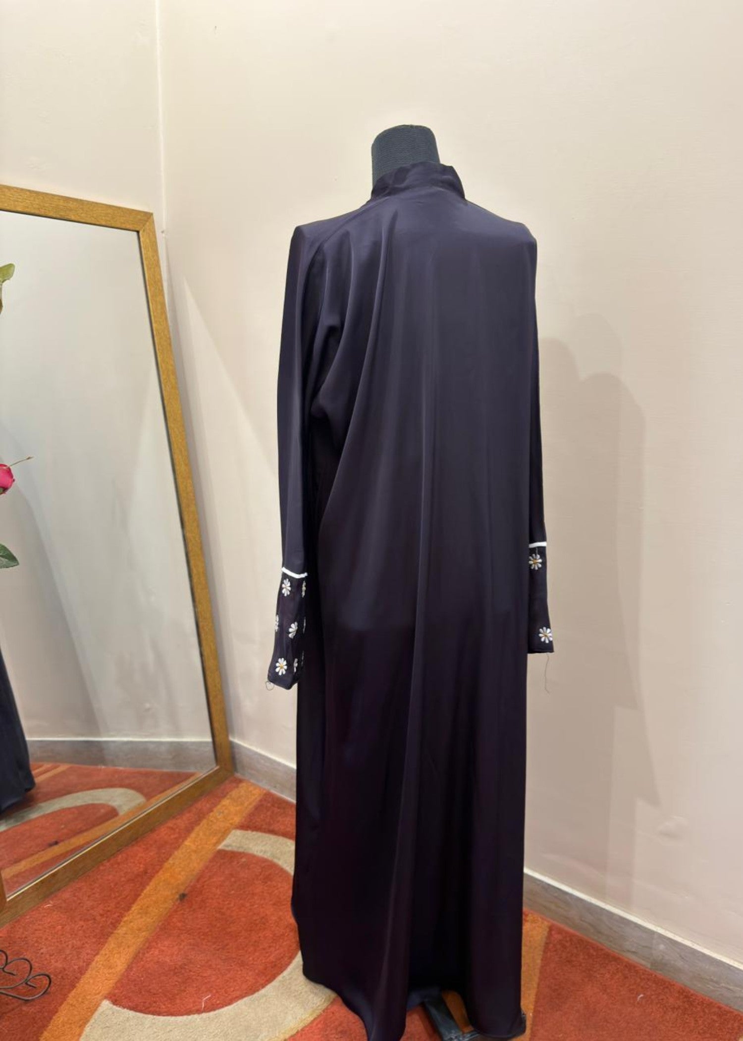 nidha Abaya in Ultra violet
