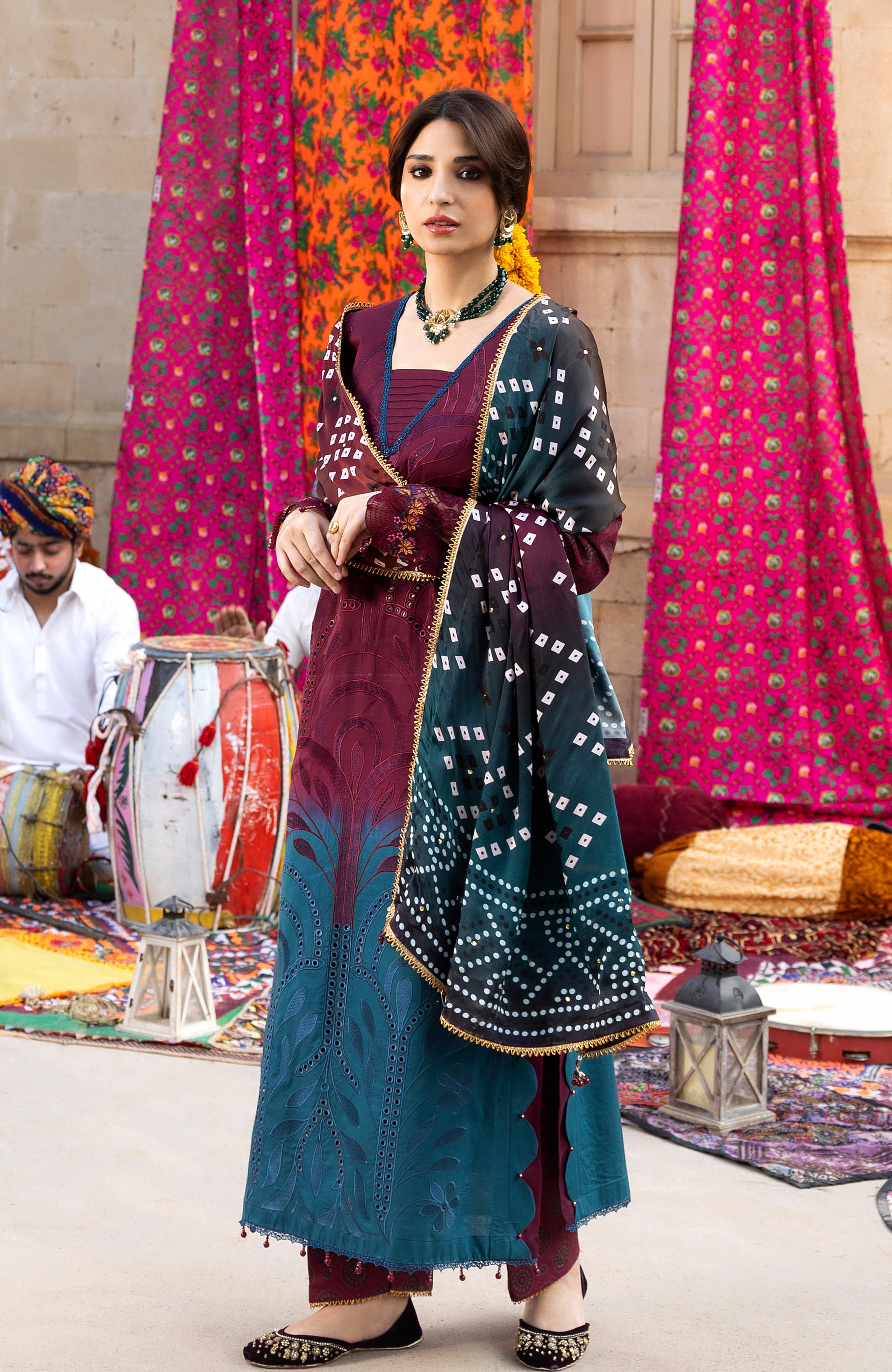 Bandhani Lawn - The Tales of Jaipur – BTJ-26-03