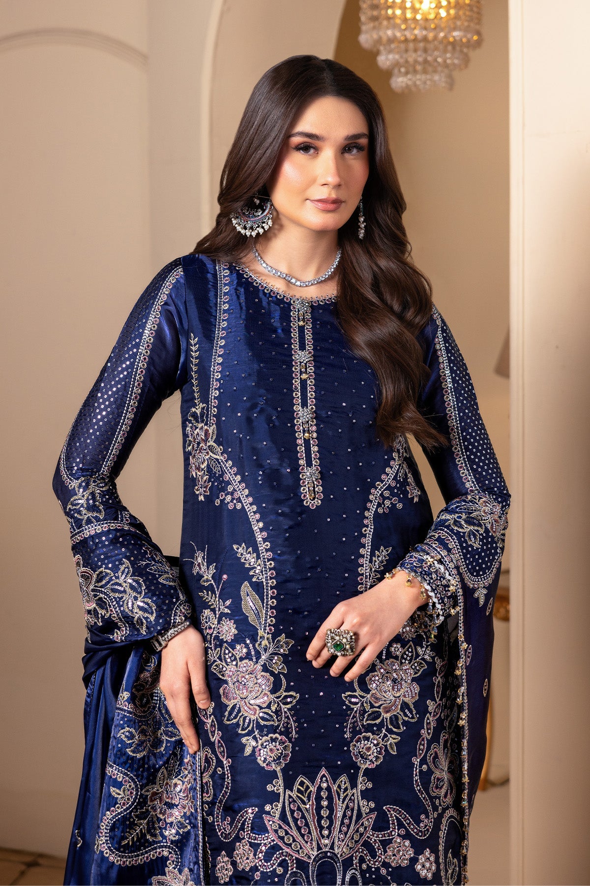Aaina Sheesha Silk Formals – AF-SS-2238-Bano