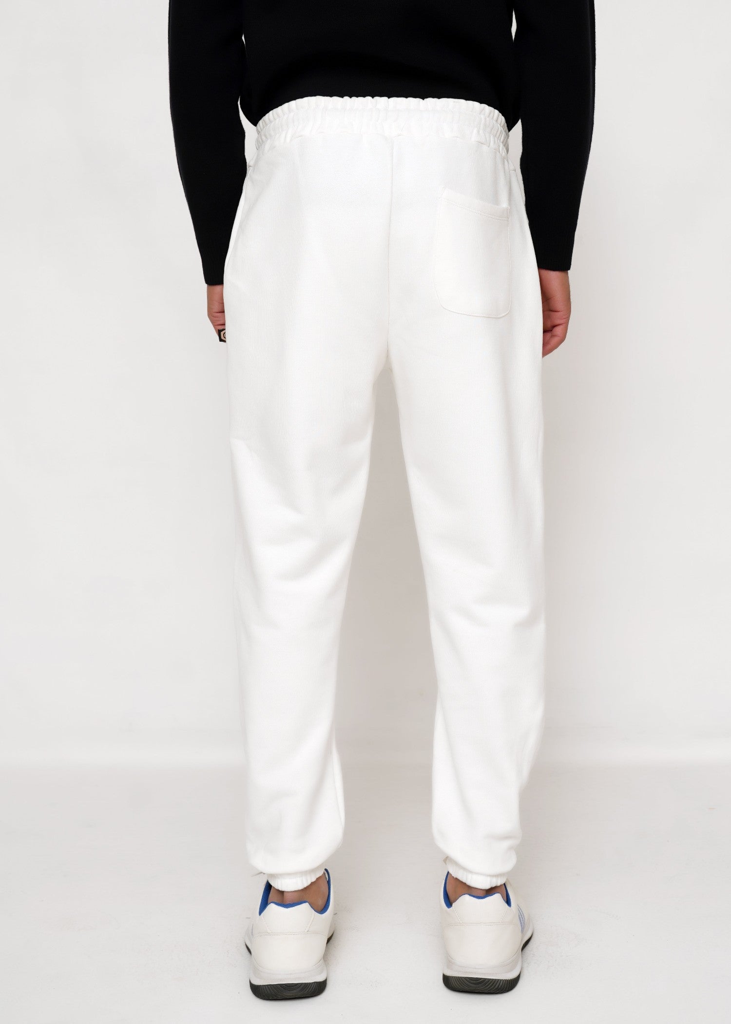 terry Jogger Pants in White