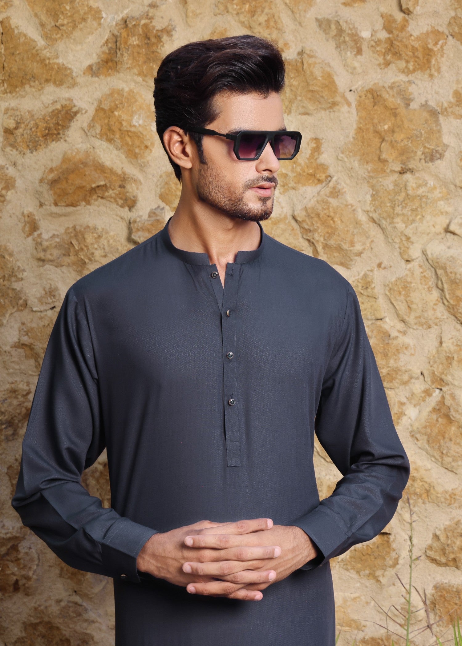 wash & wear Waistcoat in Grey
