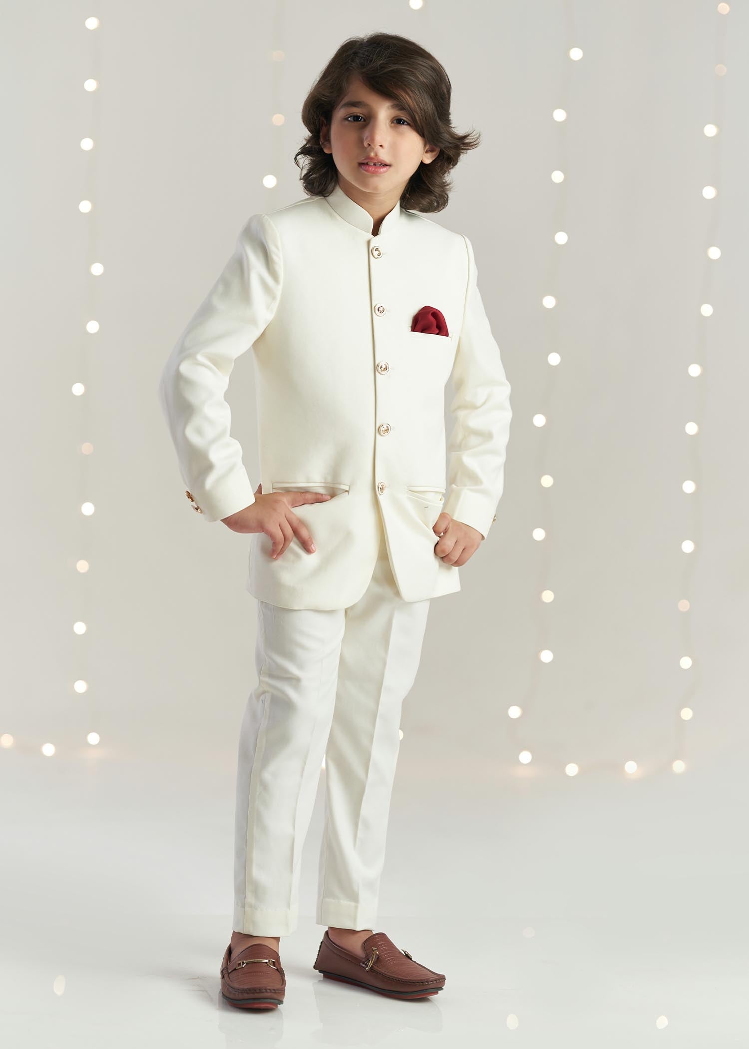 grip Prince Coat in Cream