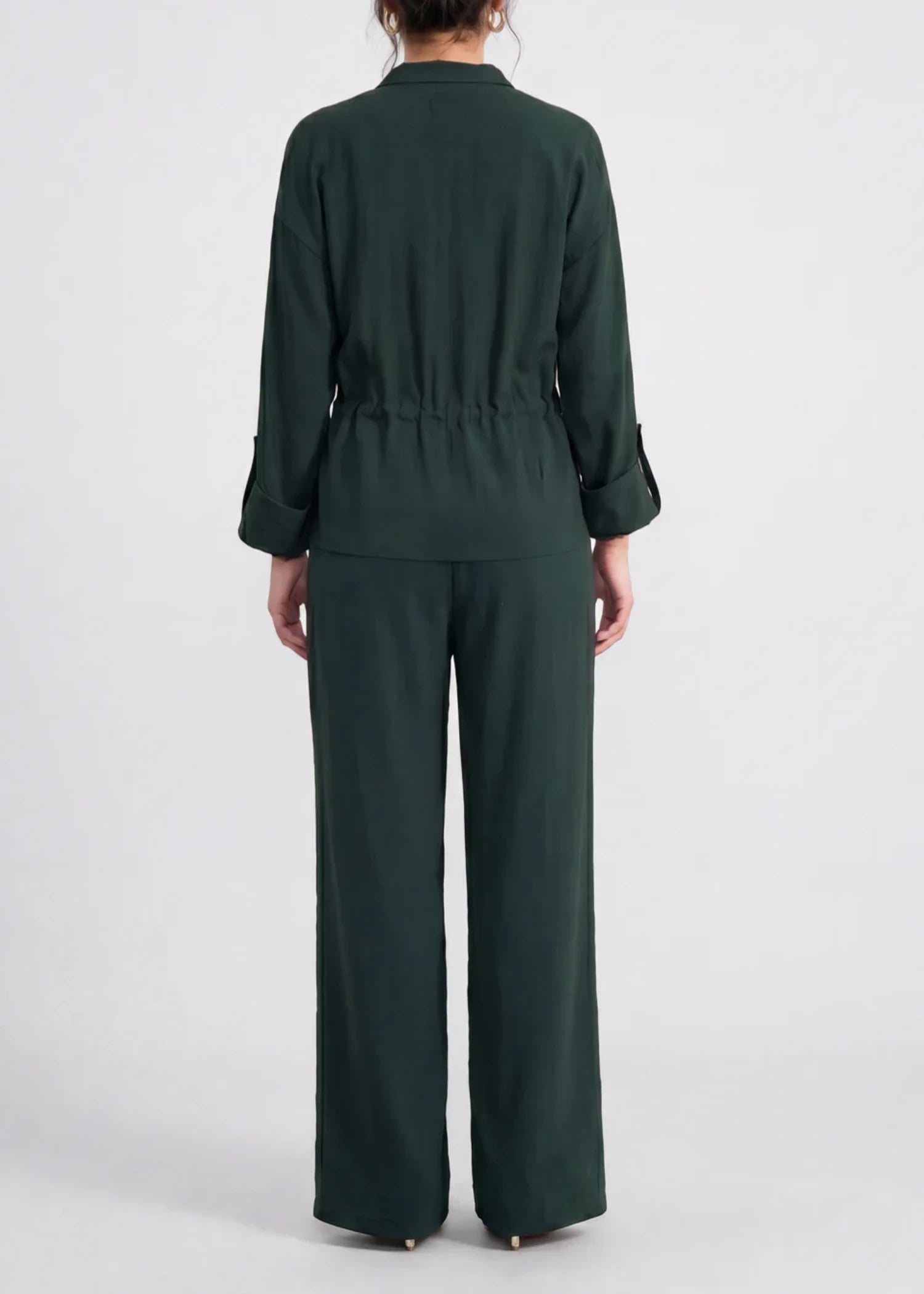 viscose Trousers in Teal