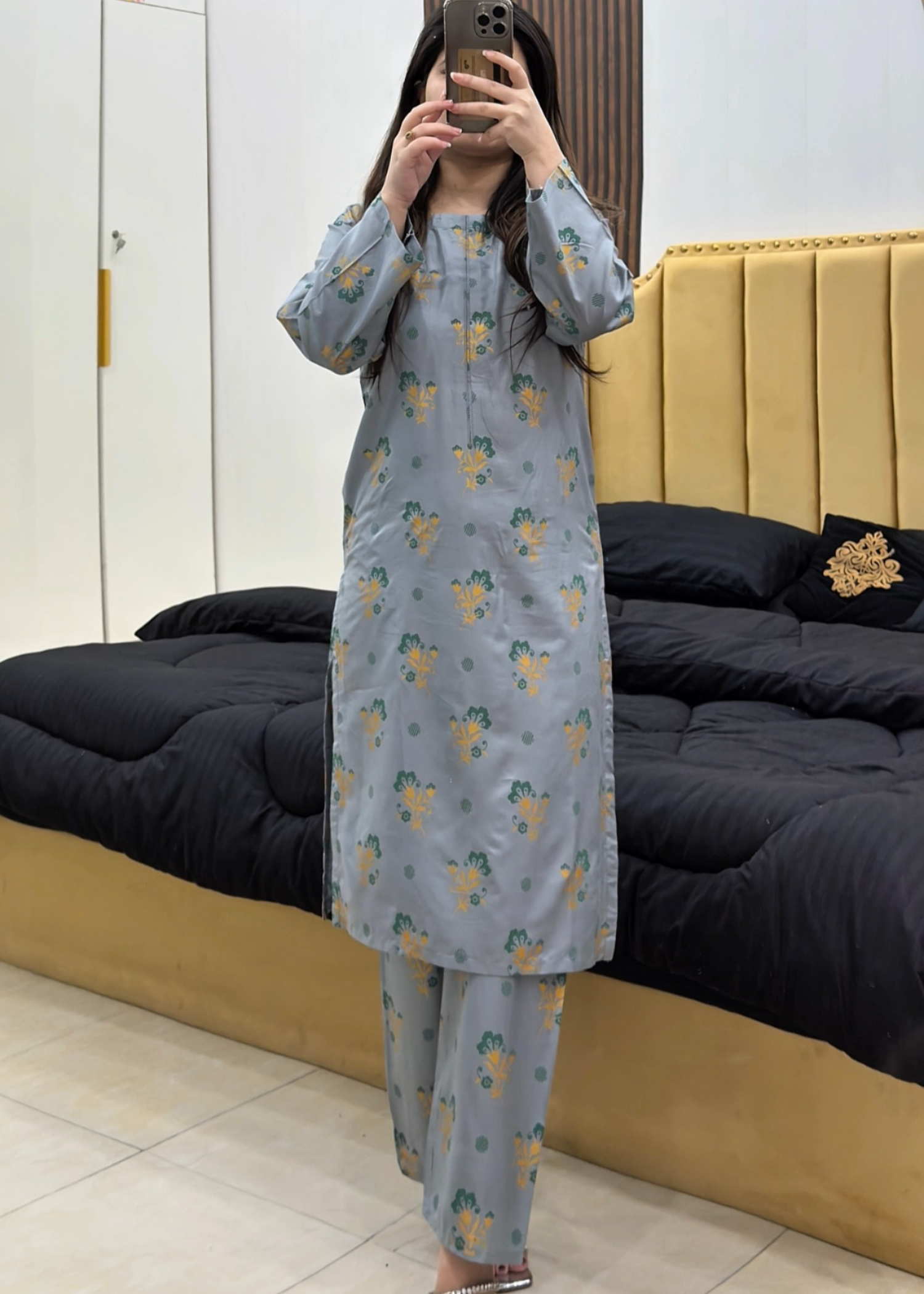 linen Co Ord Sets in Silver