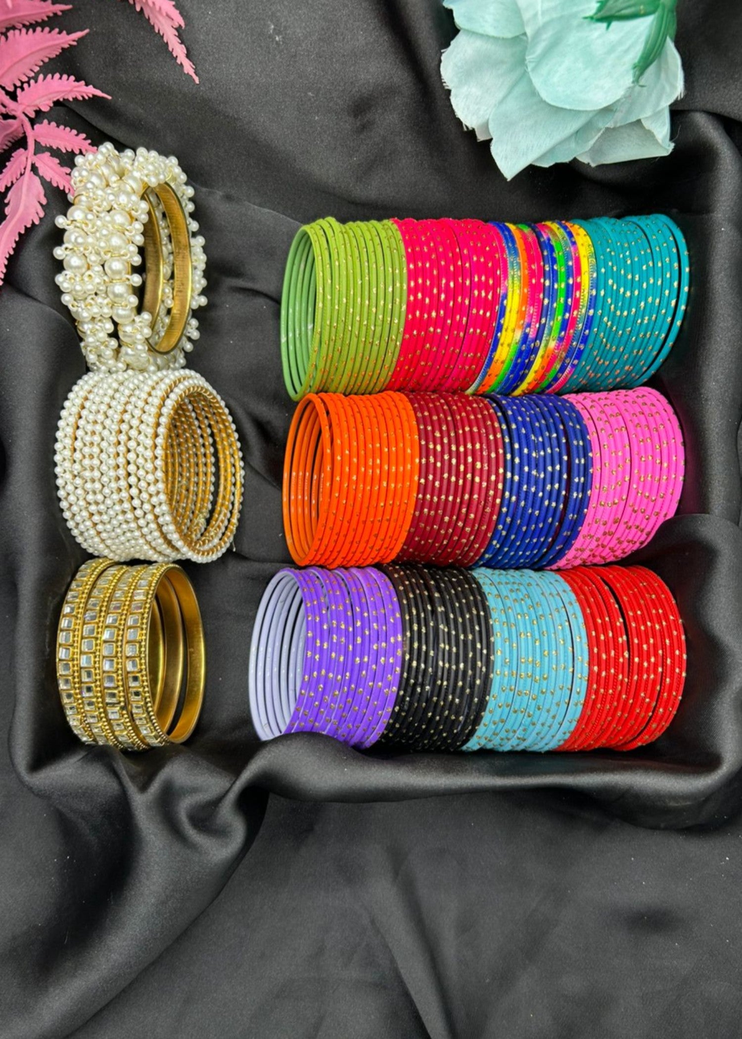 Bangles in Multi Color by - Trendy Women Bangles TLQ0450