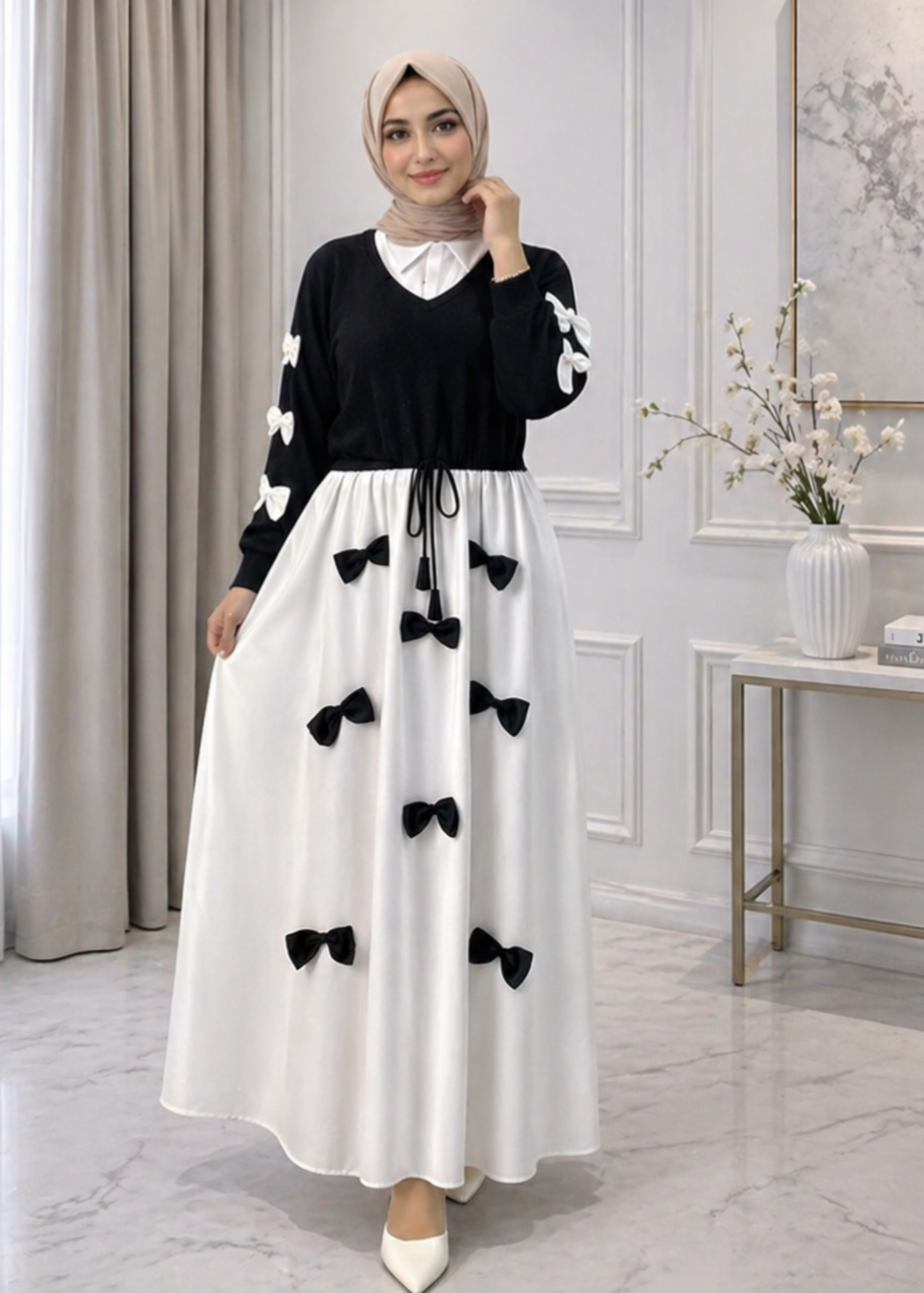 grip Maxi in White, black