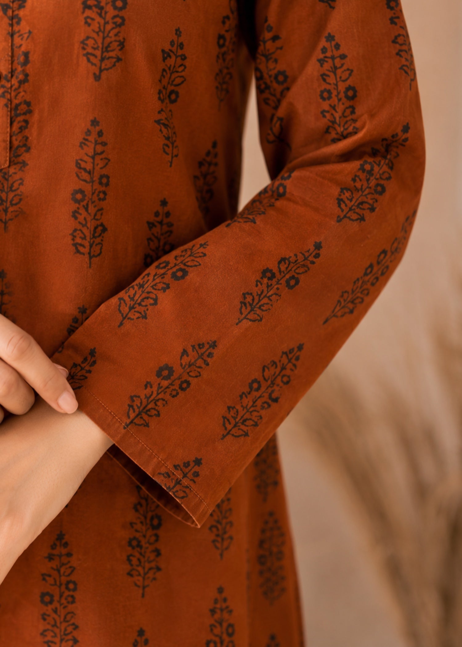 linen Co Ord Sets in Rustic brown