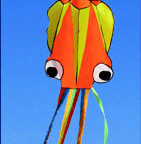 3D 4M Large Octopus Kite with Handle Line Children Outdoor Summer Game Professional Stunt Software Power Beach Kite Kids Toy