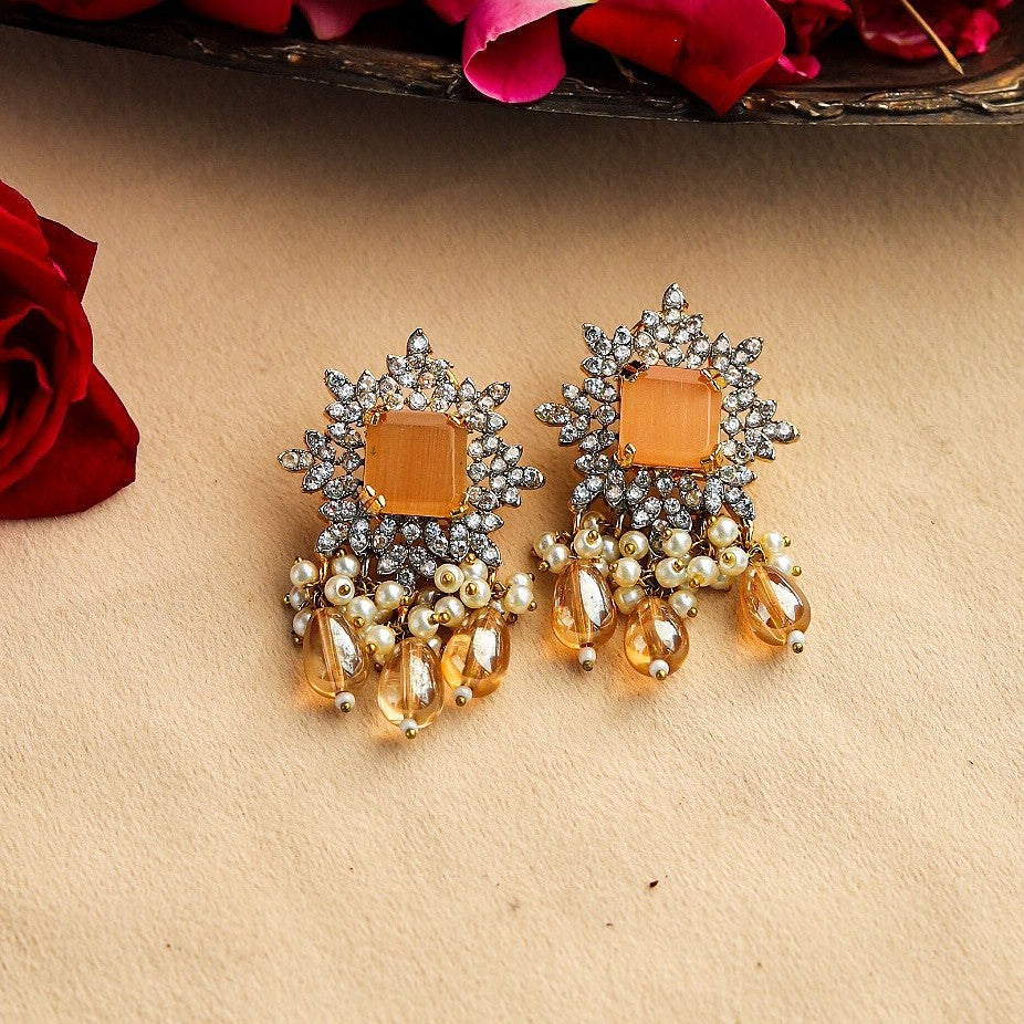 Jewelry Set in Champagne Color by - Trendy Women Jewelry Set CTA6869