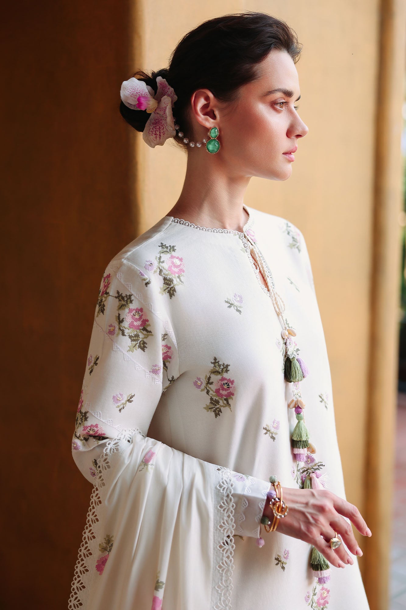 Eid Lawn Edit – Garden Ivory