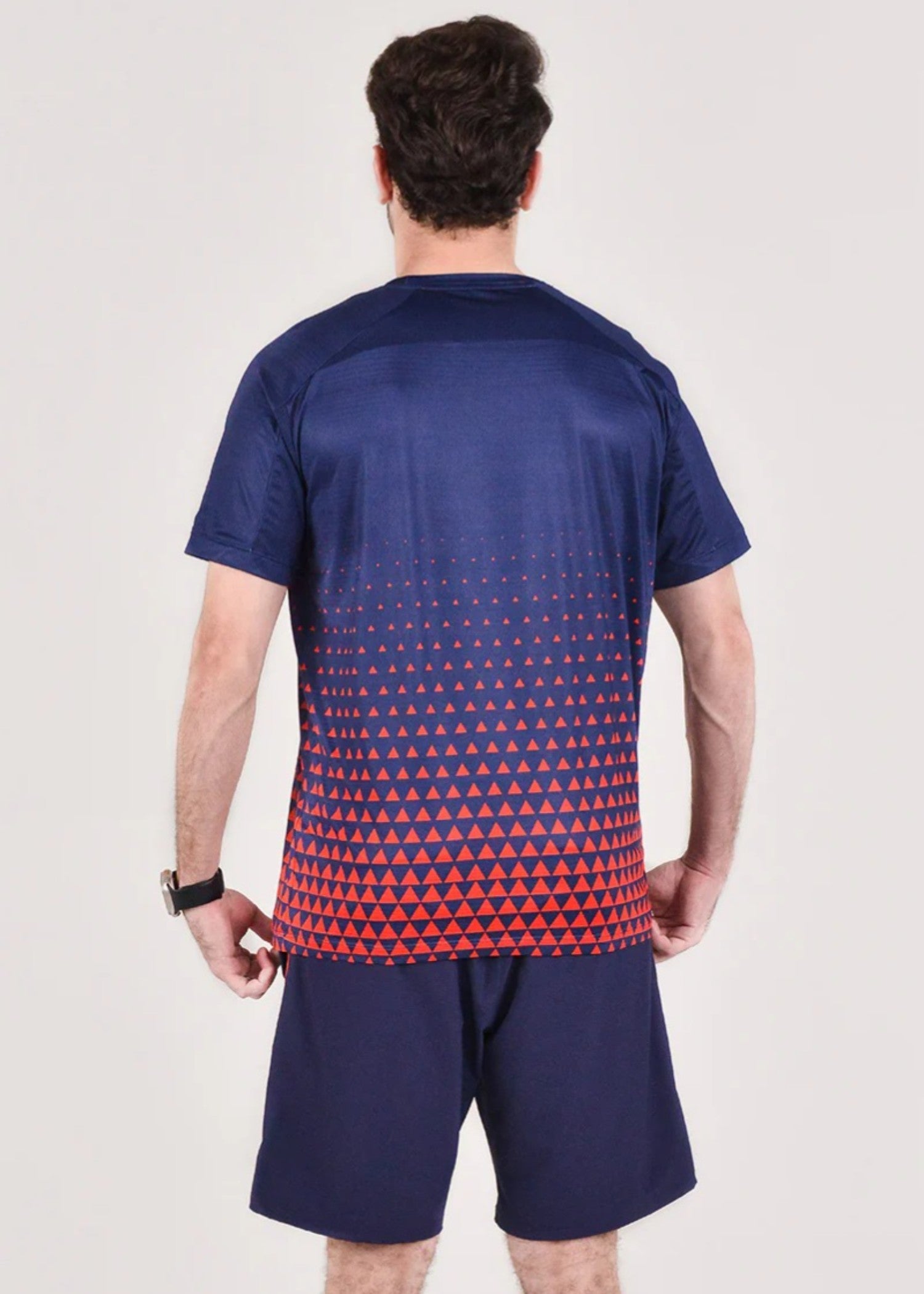 microfiber polyester T Shirt in Dark blue