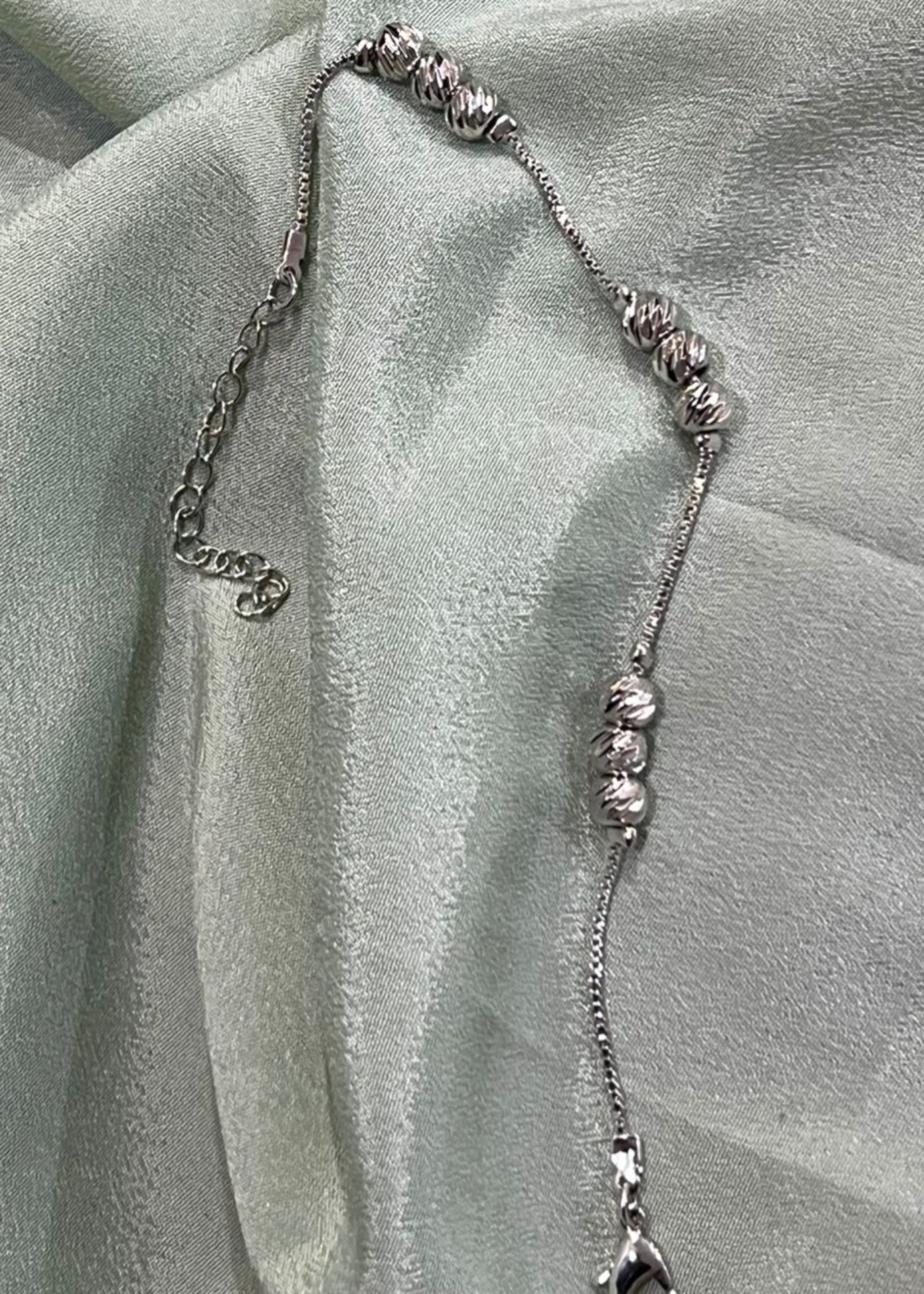 Anklet in Silver Color by - Trendy Women Anklet GCN9998