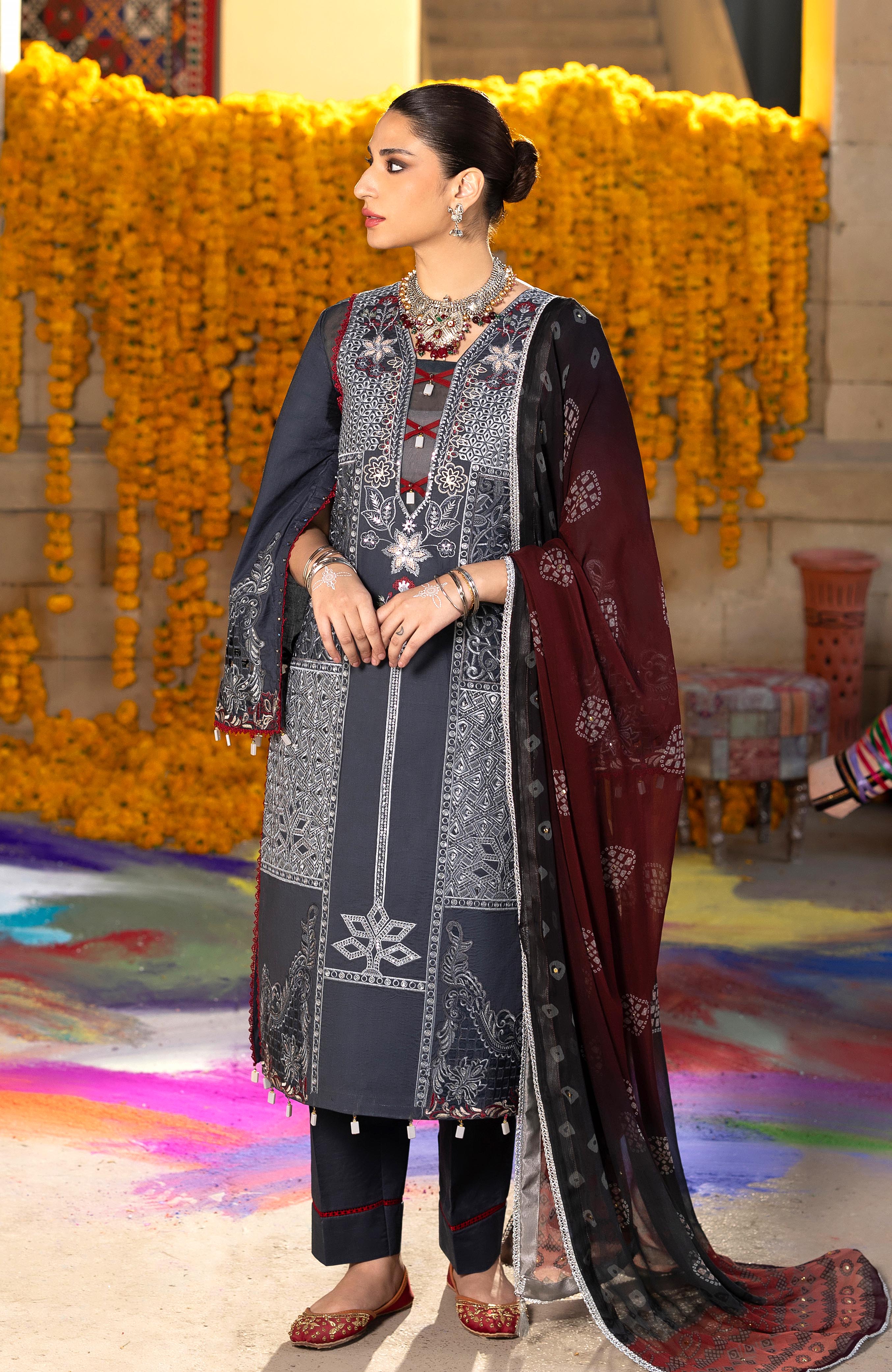 Bandhani Lawn - The Tales of Jaipur – BTJ-26-10