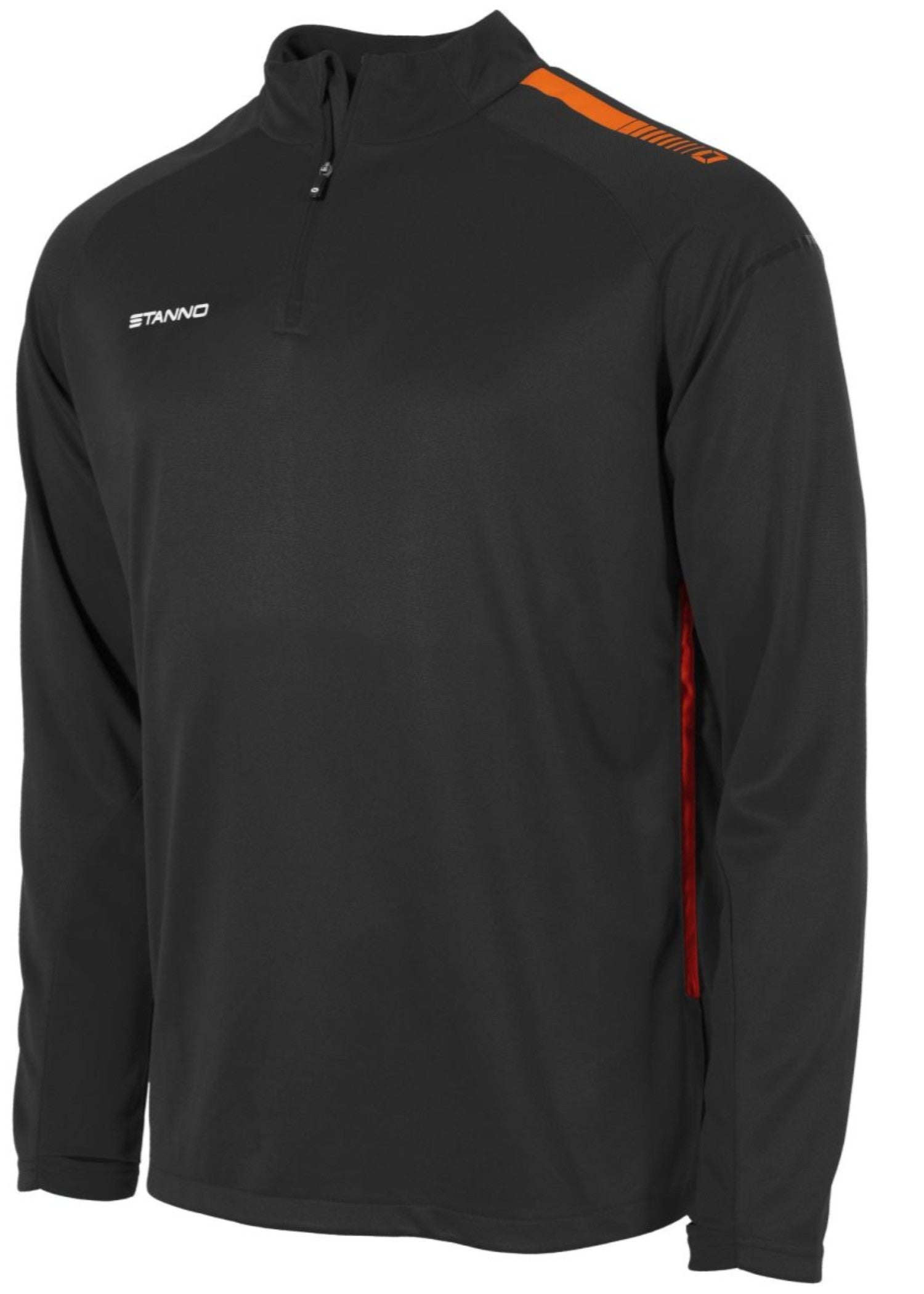polyester T Shirt in Orange, black