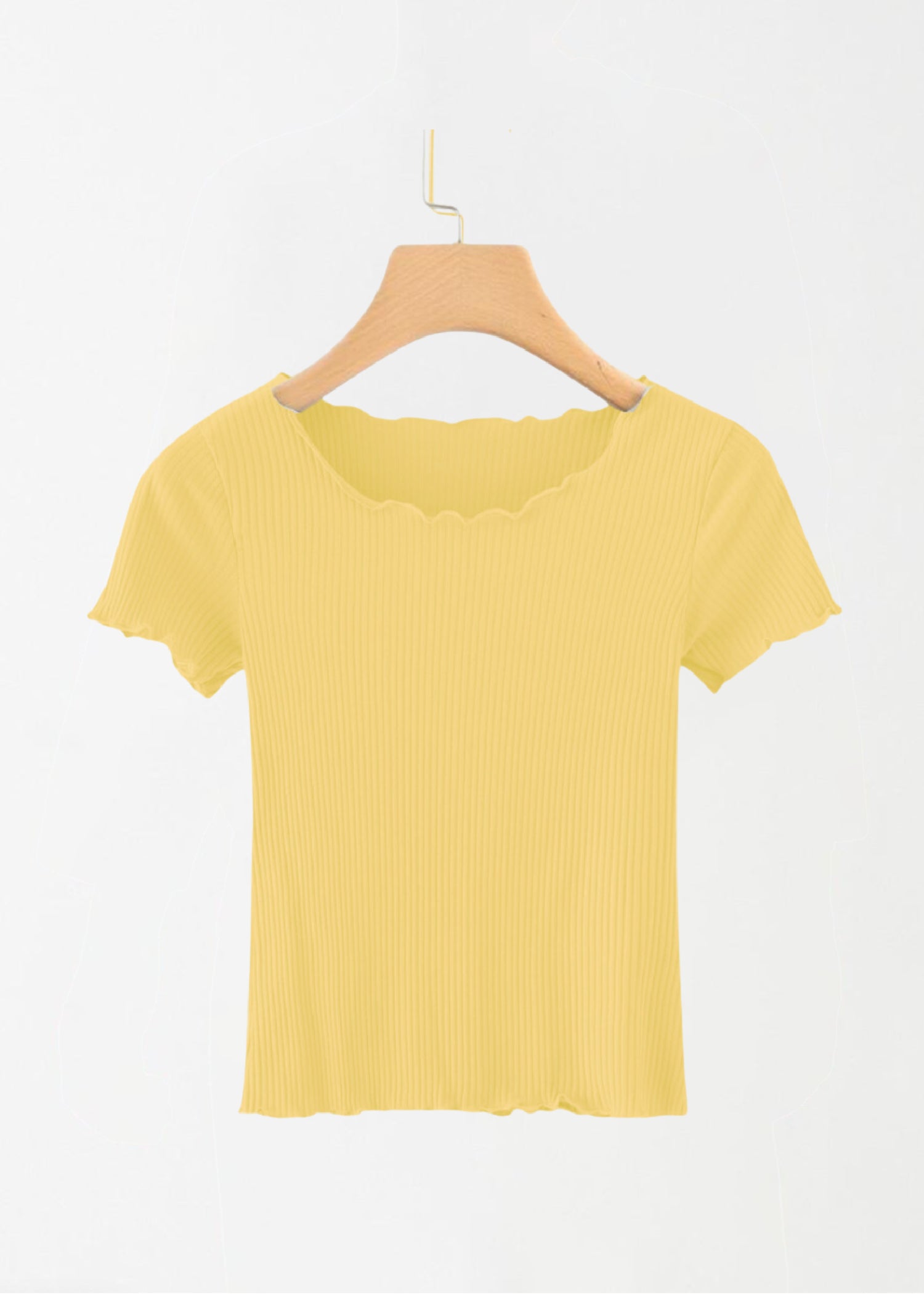 cotton Blouse in Yellow