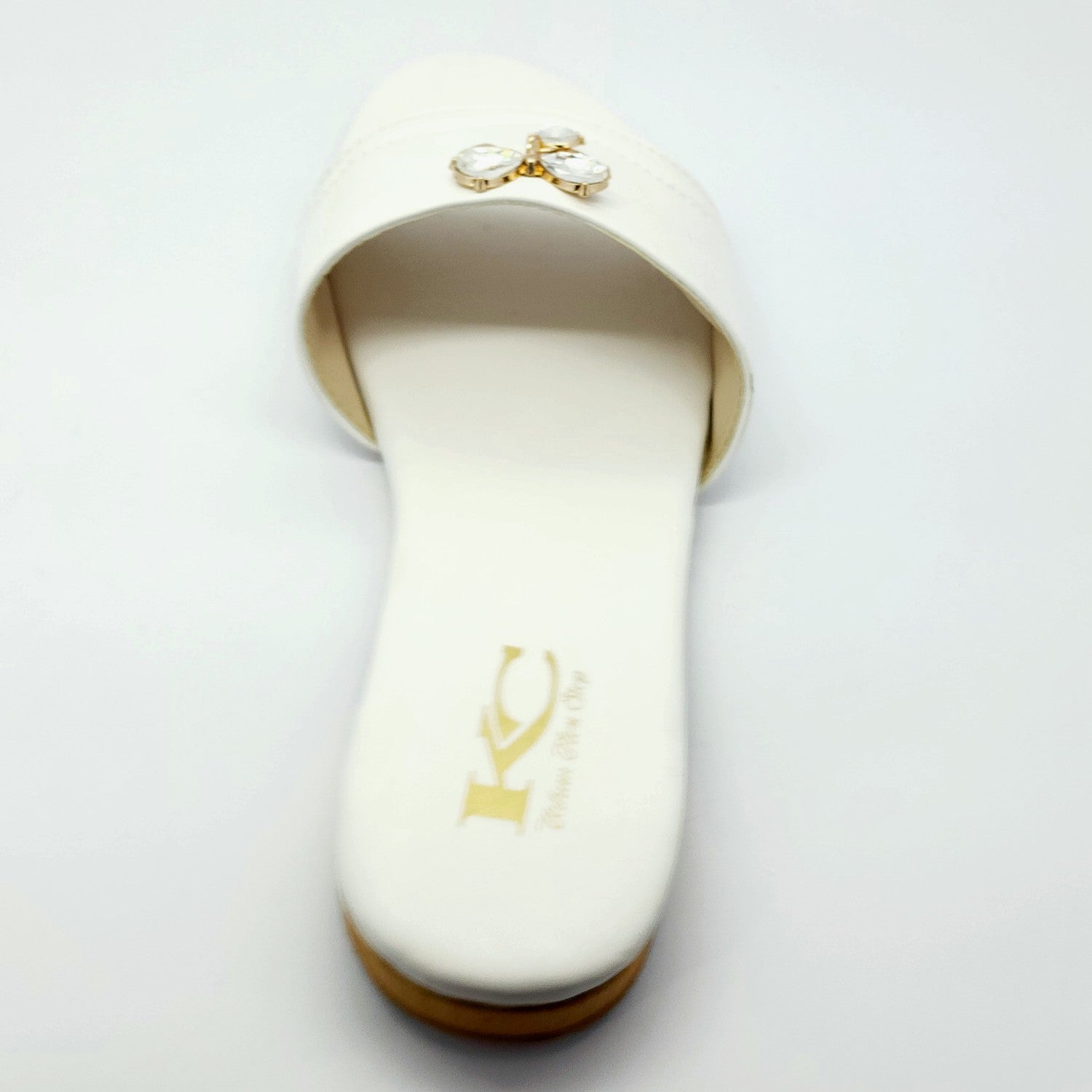 Flats in White by - High Quality Women Flats CKI5447