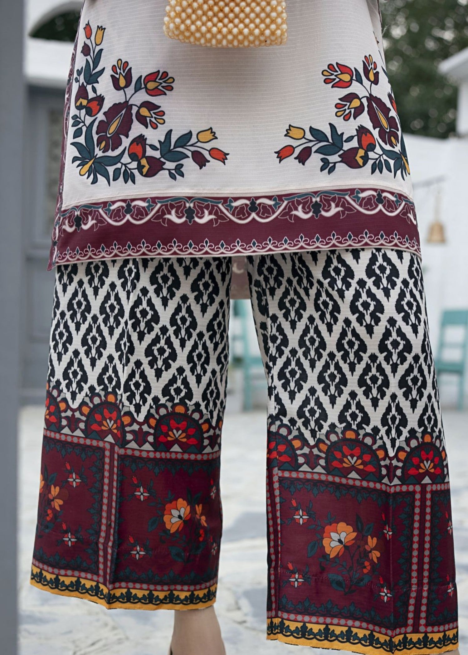 silk grip Co Ord Sets in White