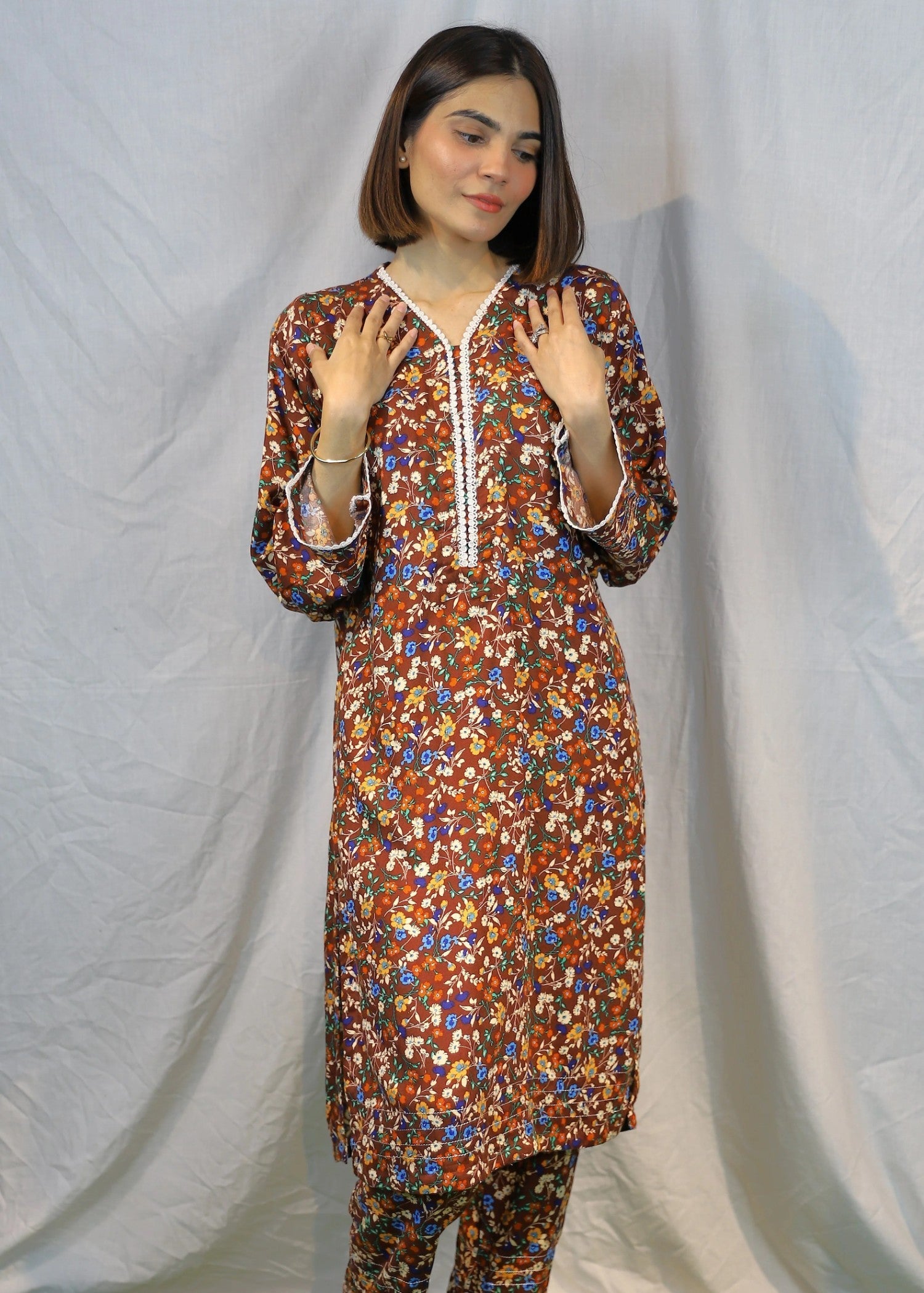 linen Co Ord Sets in Brown
