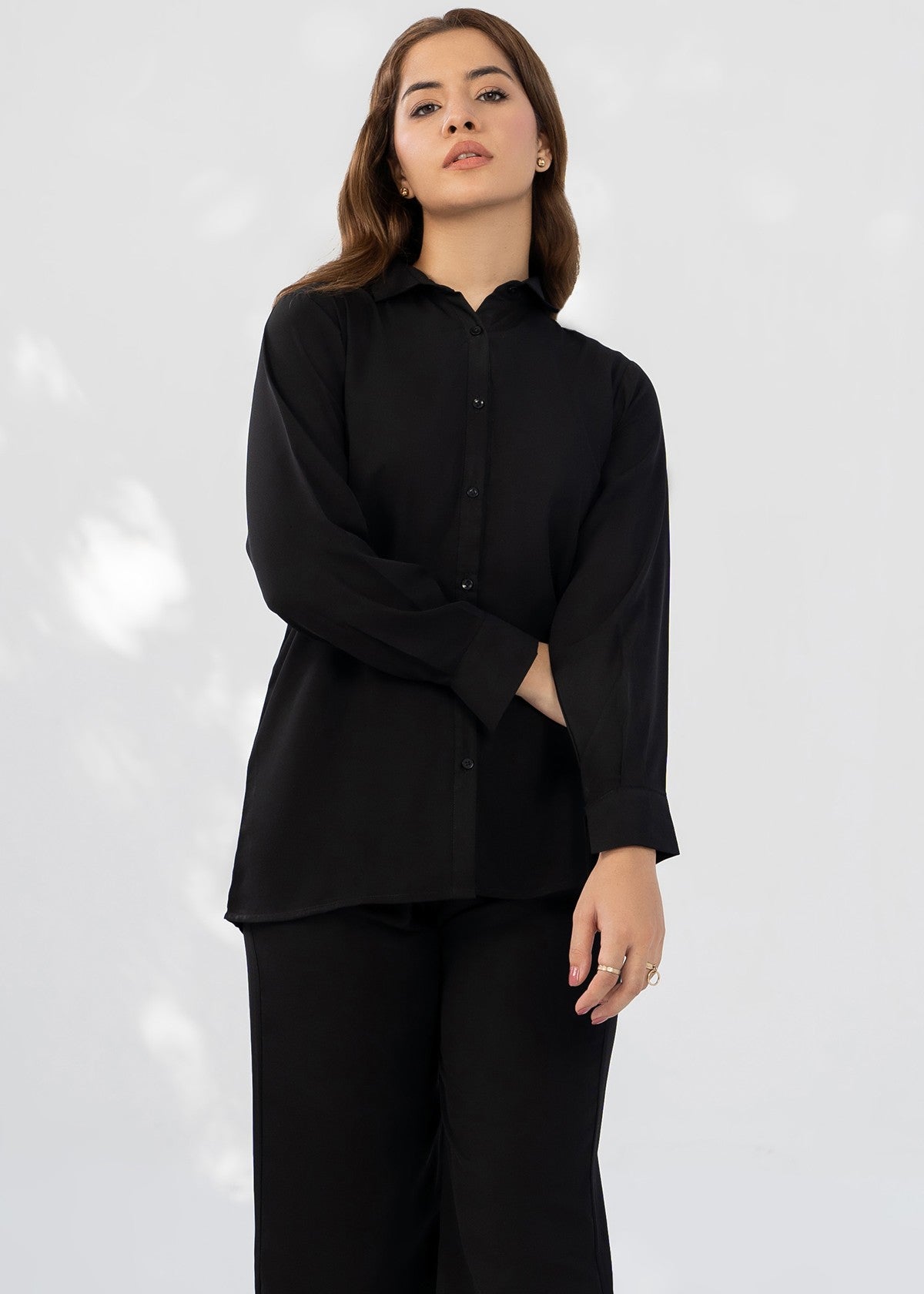 georgette Co Ord Sets in Black