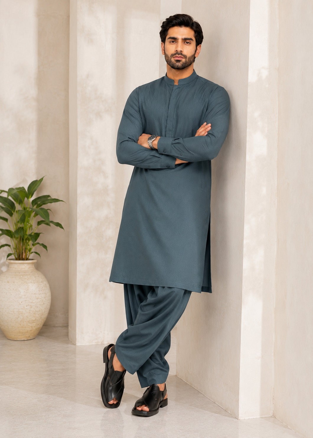 cotton Unstitched in Teal