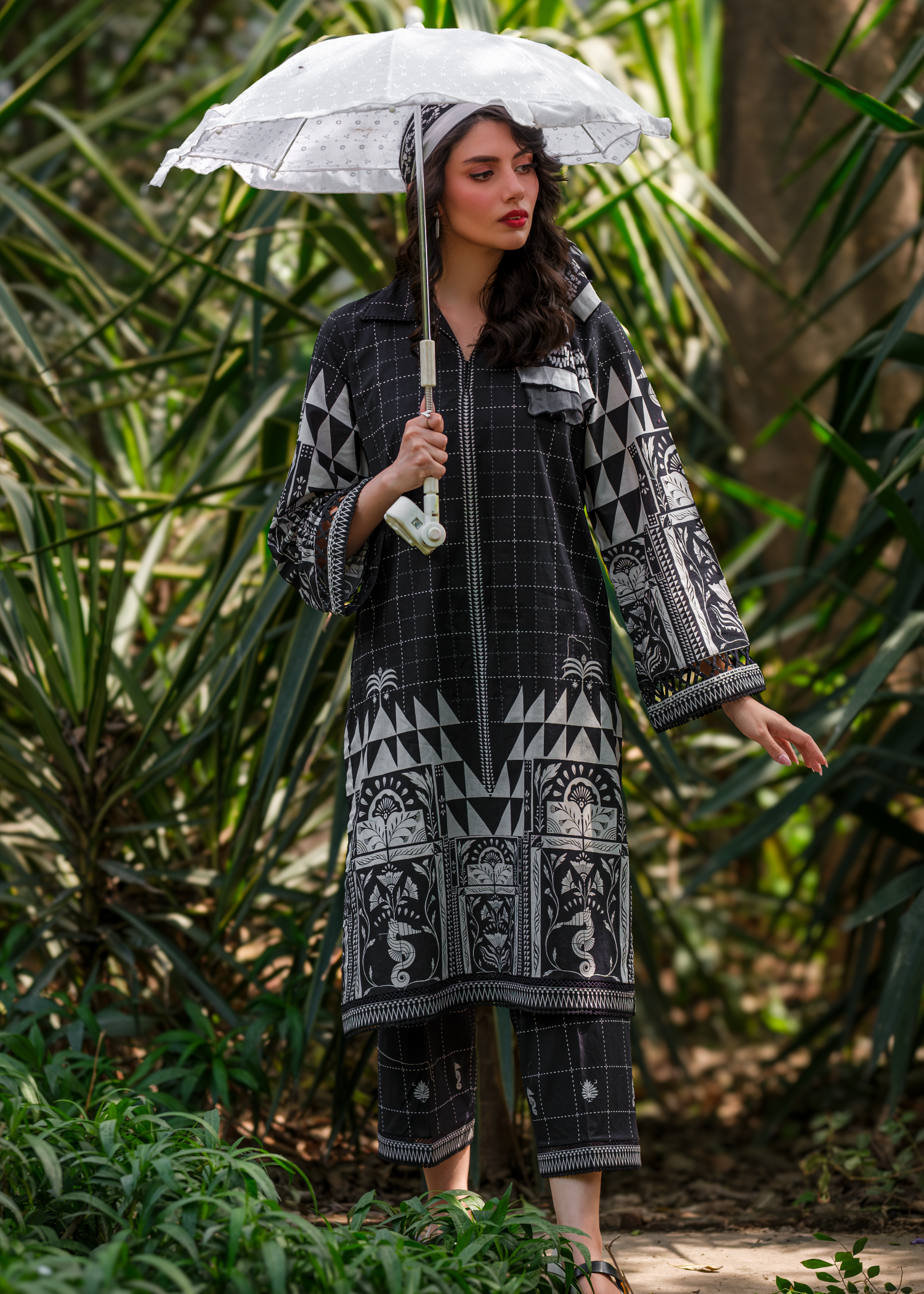 cambric Co Ord Sets in Black