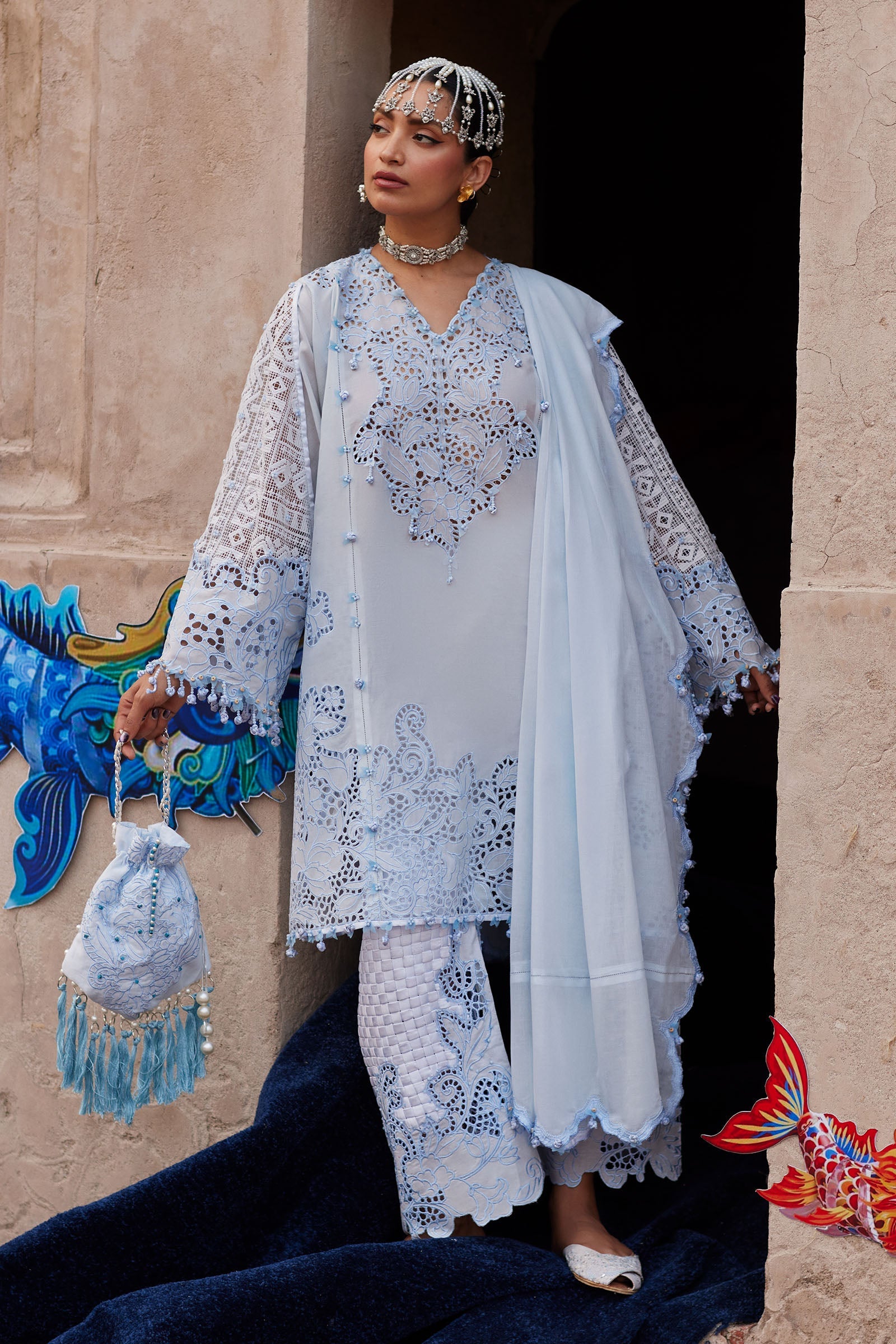 Kashmee Luxury Eid Lawn – BRUMINE (EL26-02 A)
