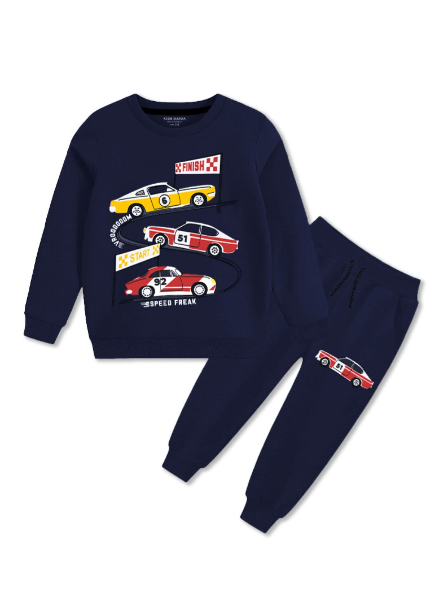 fleece Tracksuit in Moonlight blue