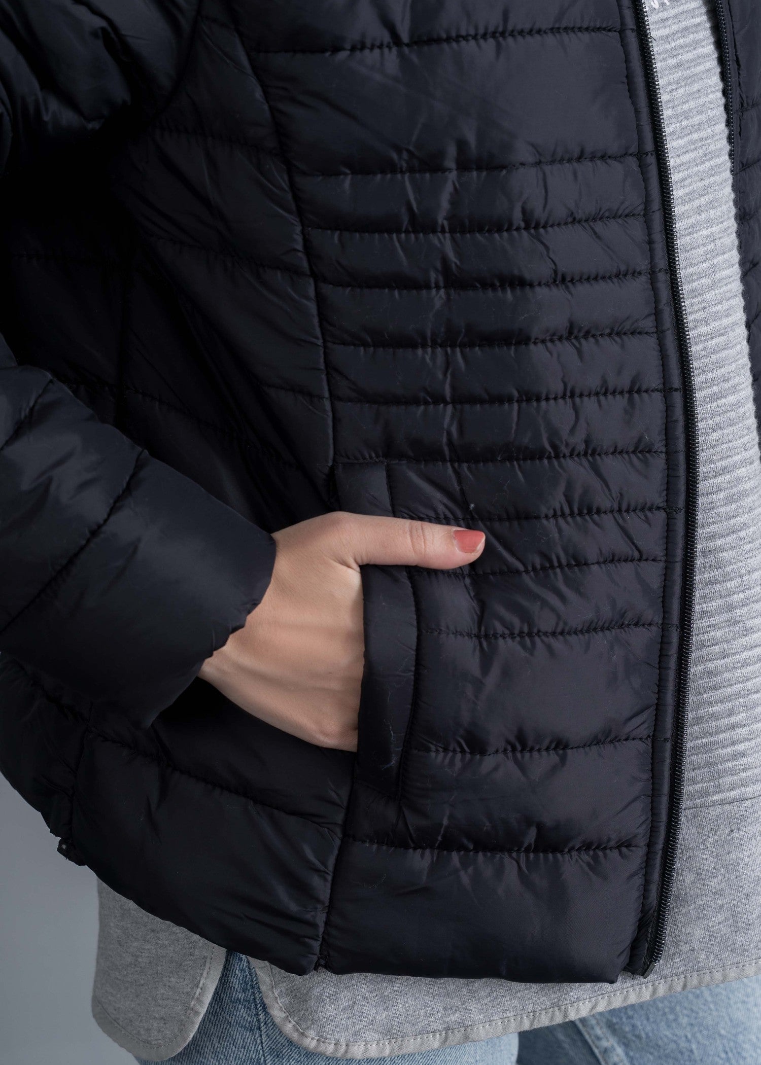 parachute Jacket in Black