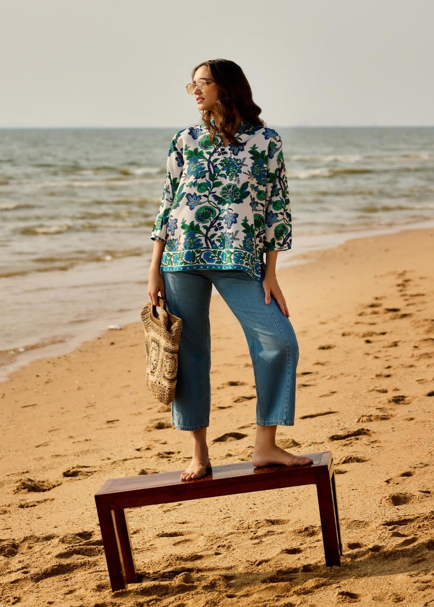 lawn Tunic in Multi