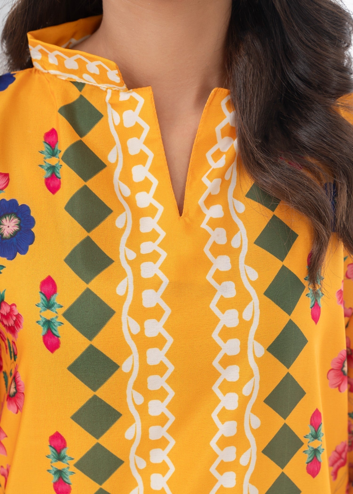 poly lawn Co Ord Sets in Honey