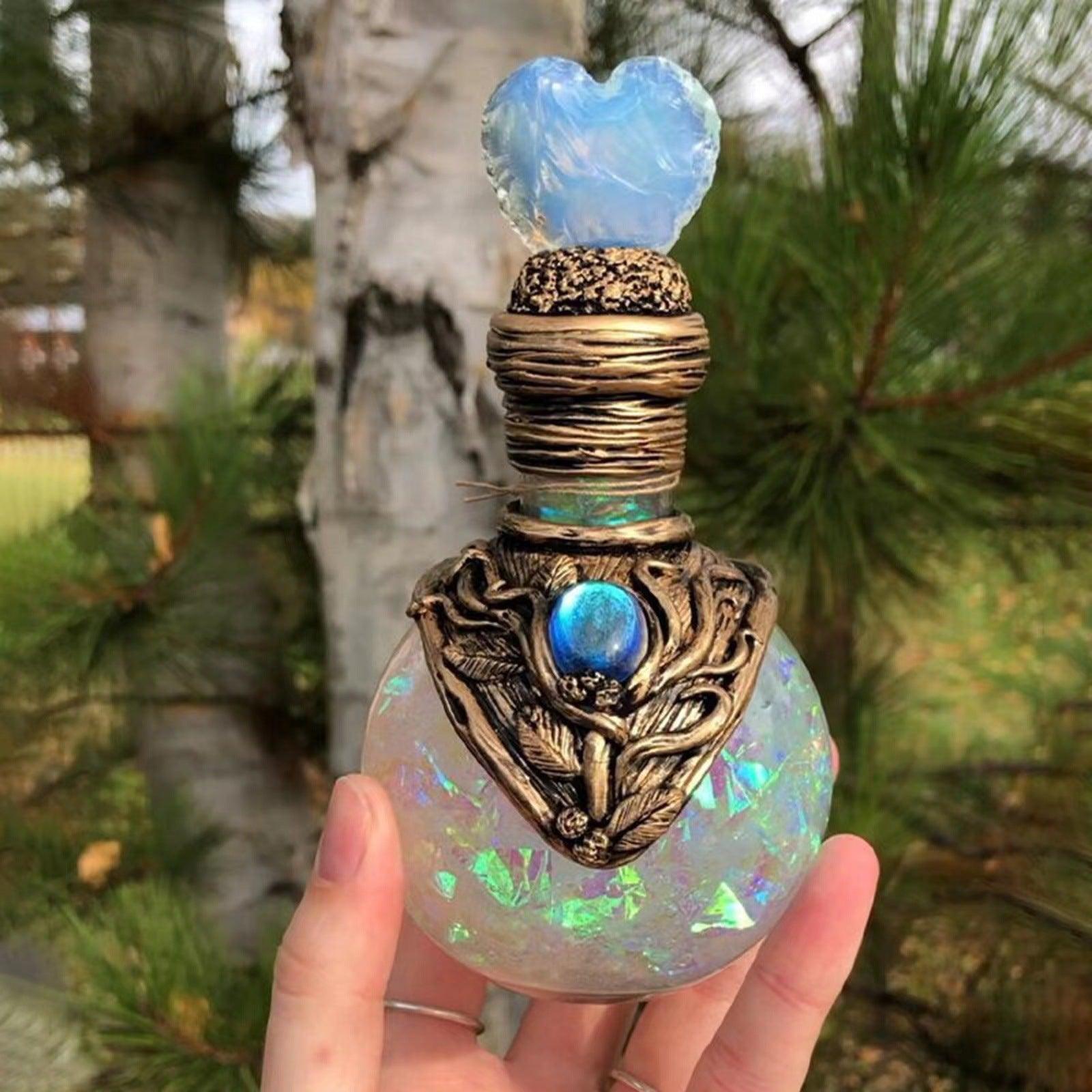 New Creative Magic Moon Bottle Shining Mermaid