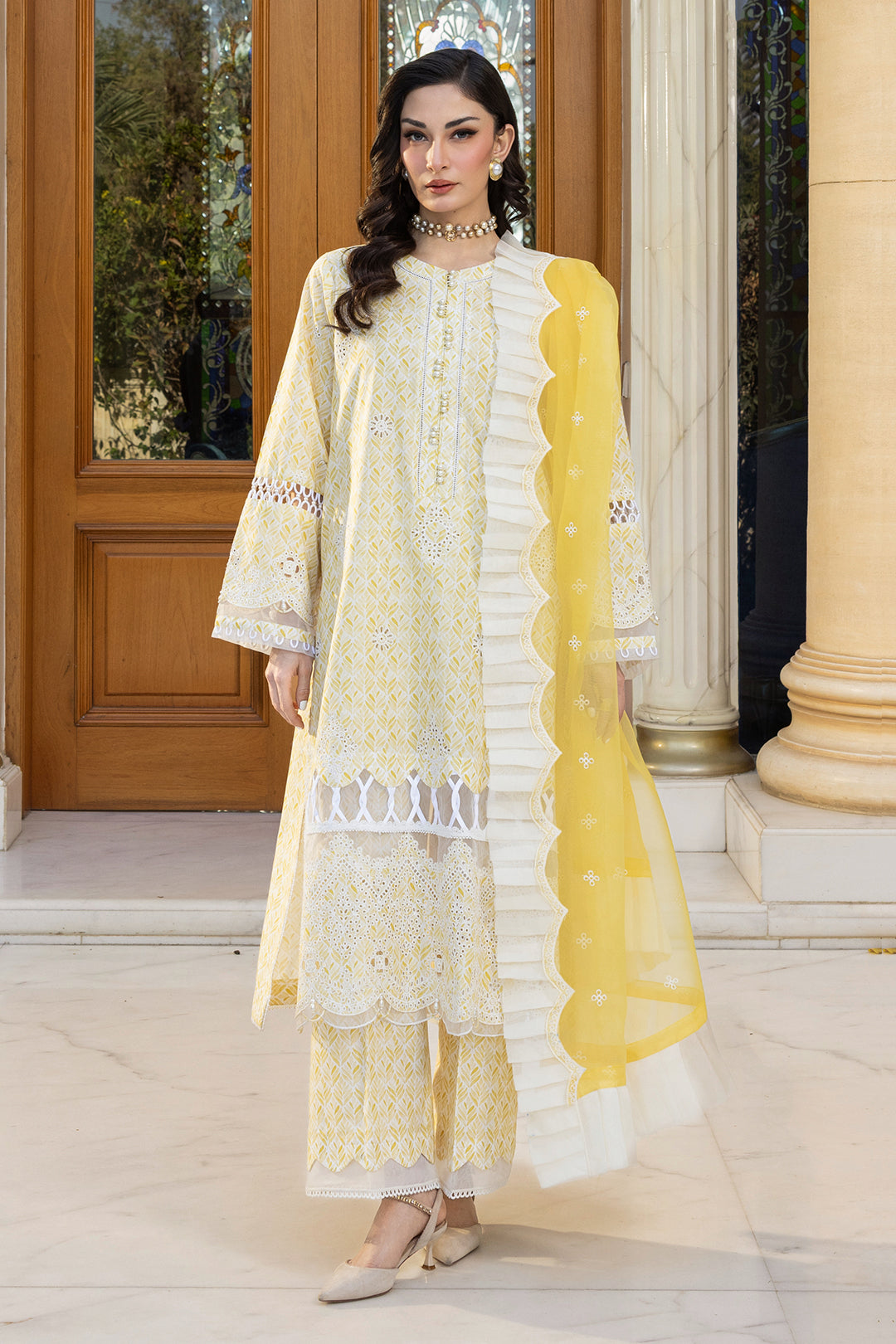 cambric Unstitched in Light yellow