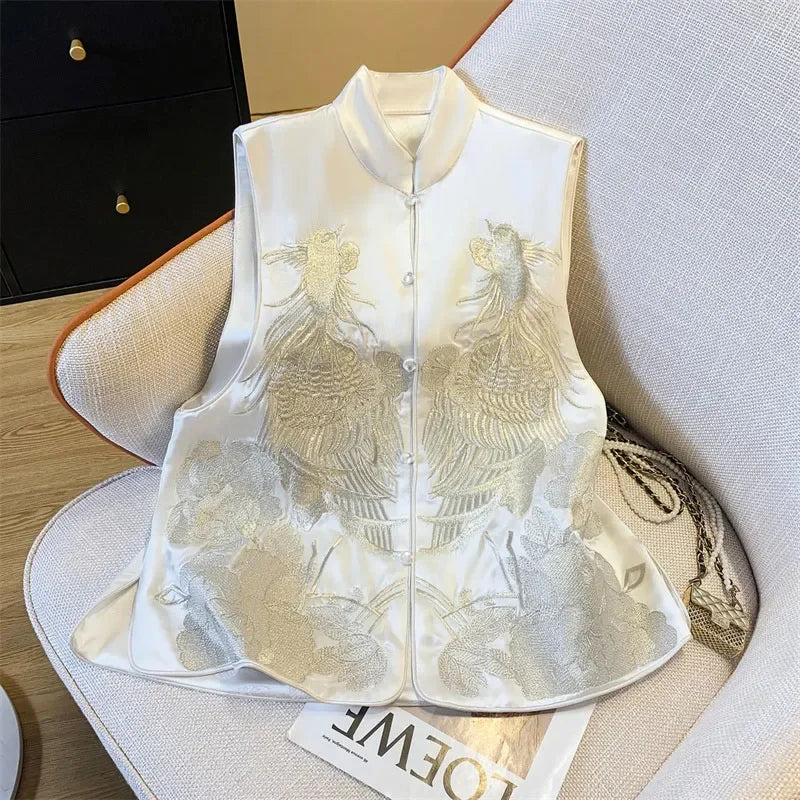 WENTA EMBROIDERED VEST