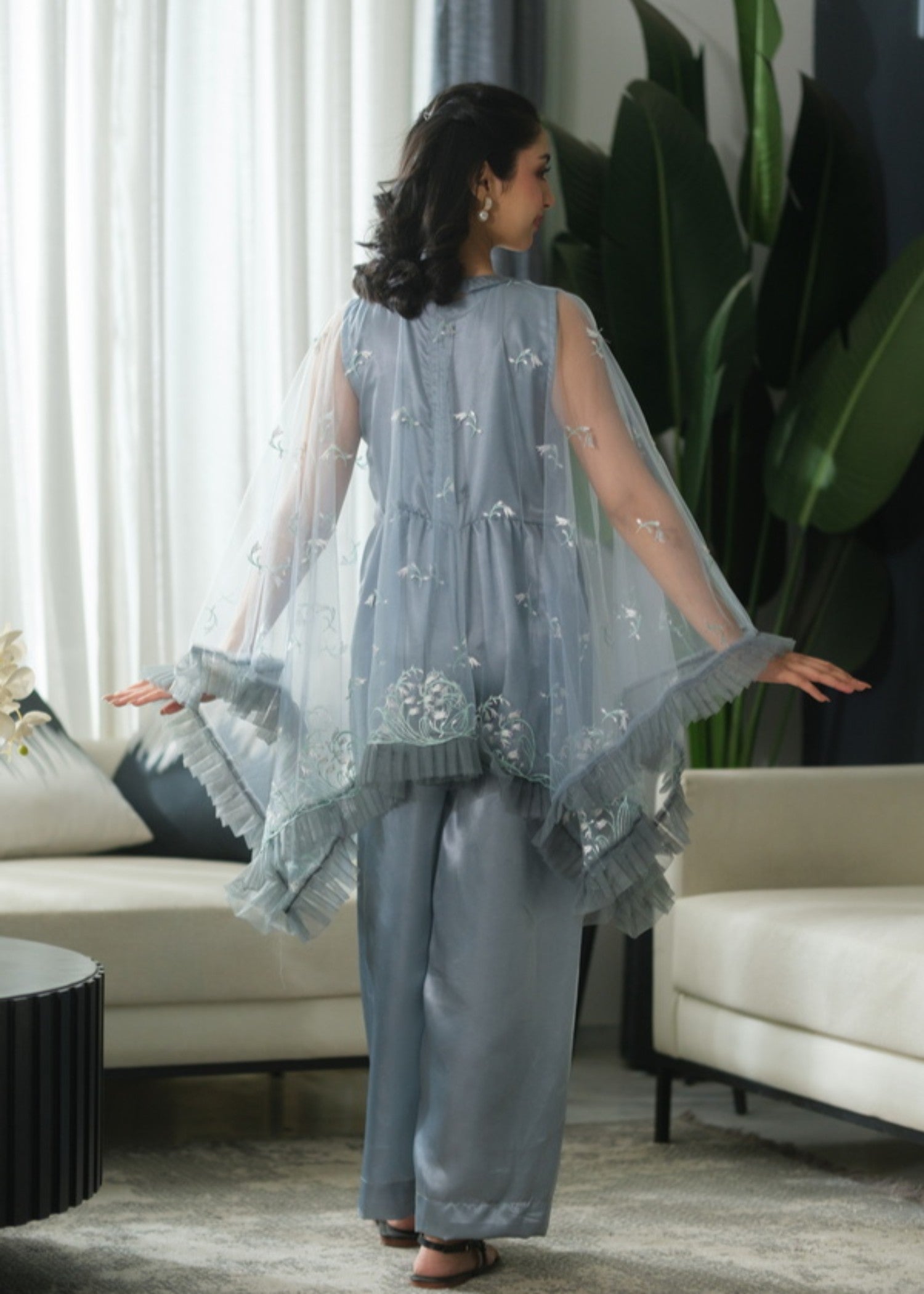 Jumpsuit in Ice blue